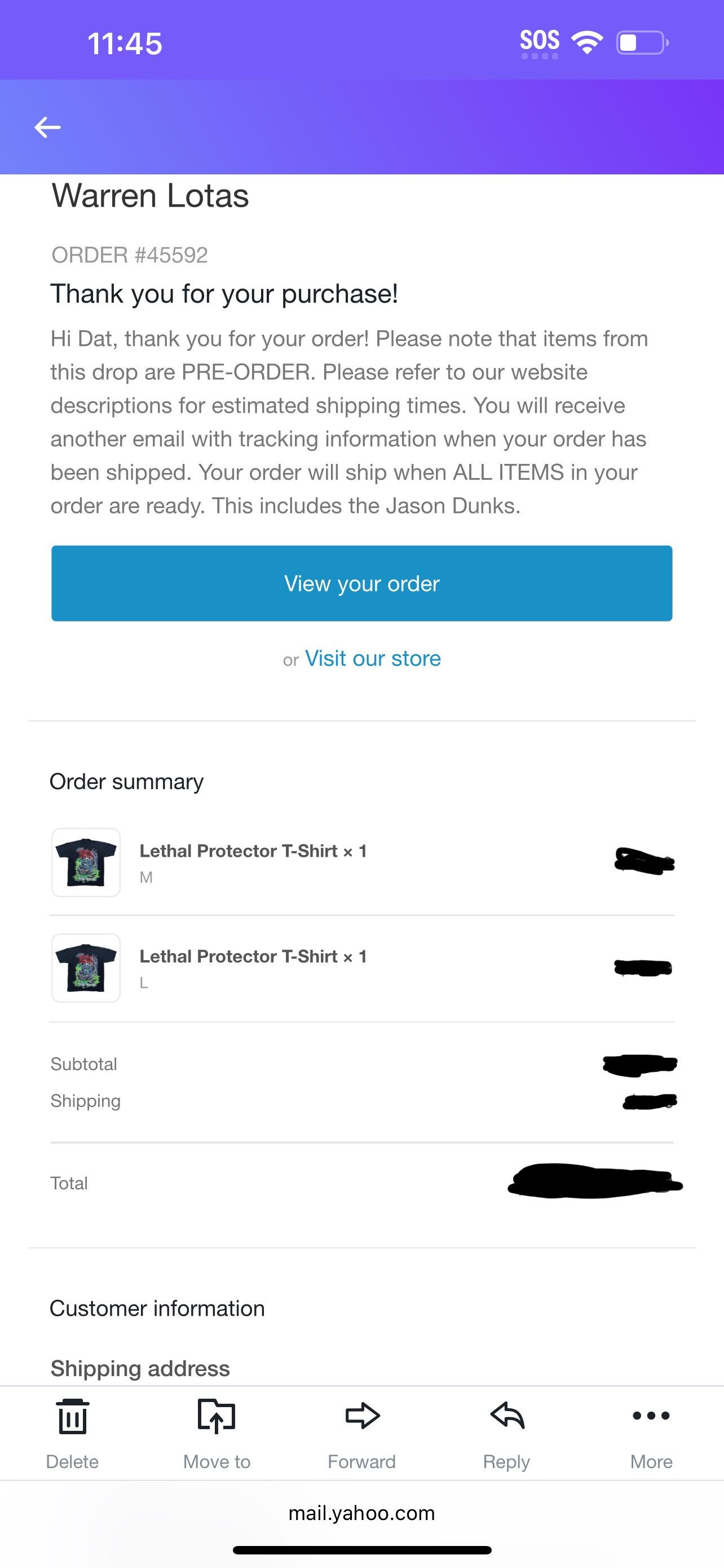 Warren Lotas Authentic Warren Lotas Venom Lethal Protector T-Shirt Black Size US M / EU 48-50 / 2 - 6 Thumbnail