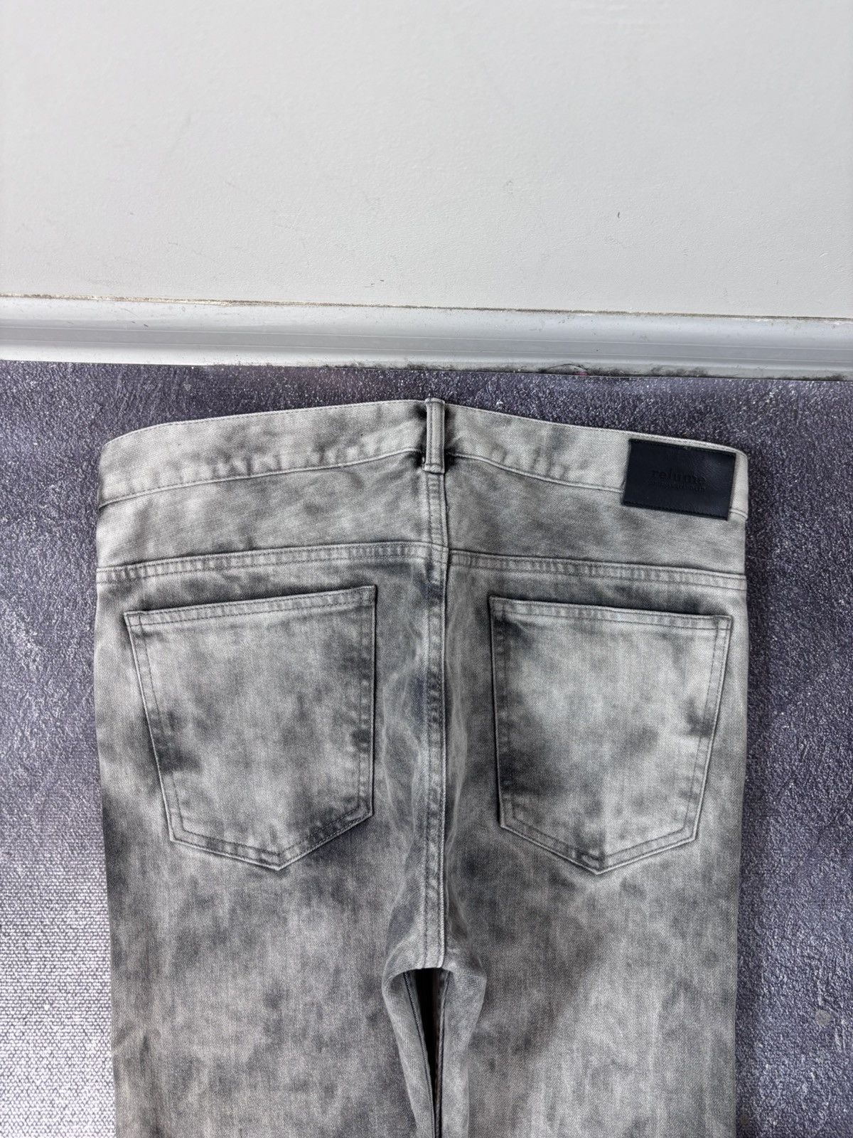 Journal Standard Journal Standard Relume Men’s Japanese Acid Wash Denim Jeans Size US 32 / EU 48 - 13 Thumbnail