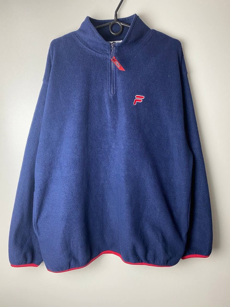 Fila Fila 90s fleece 1/4 sweatshirt size L Size US L / EU 52-54 / 3 - 1 Thumbnail