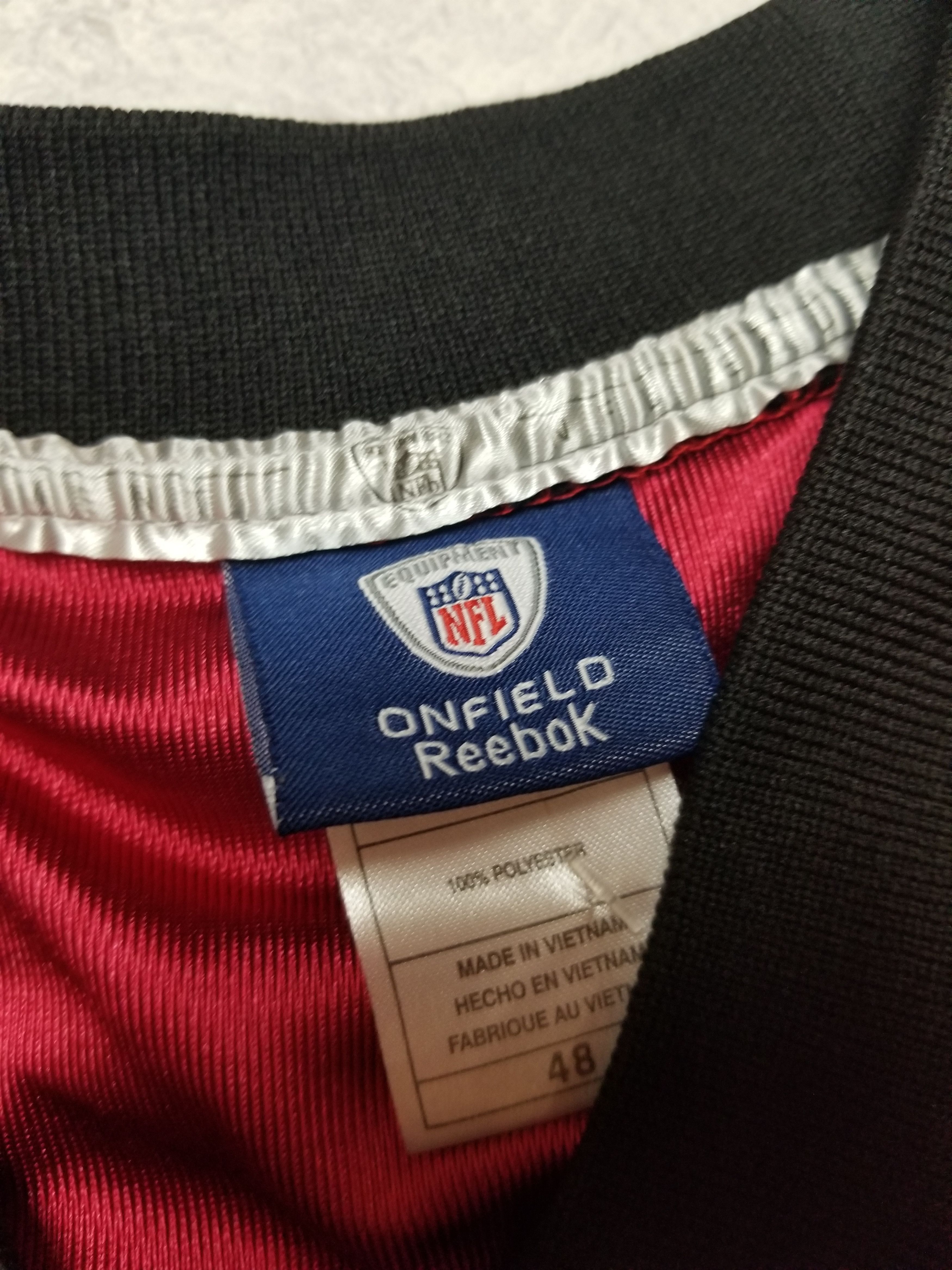 Reebok On Field Red Tampa Bay Buccaneers Josh Freeman #5 Jersey Size US M / EU 48-50 / 2 - 20 Thumbnail