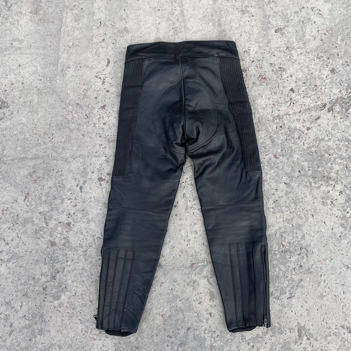 Vintage Vintage Moto Leather Pants 54 Size 90s USA Japan Size US 33 - 2 Thumbnail