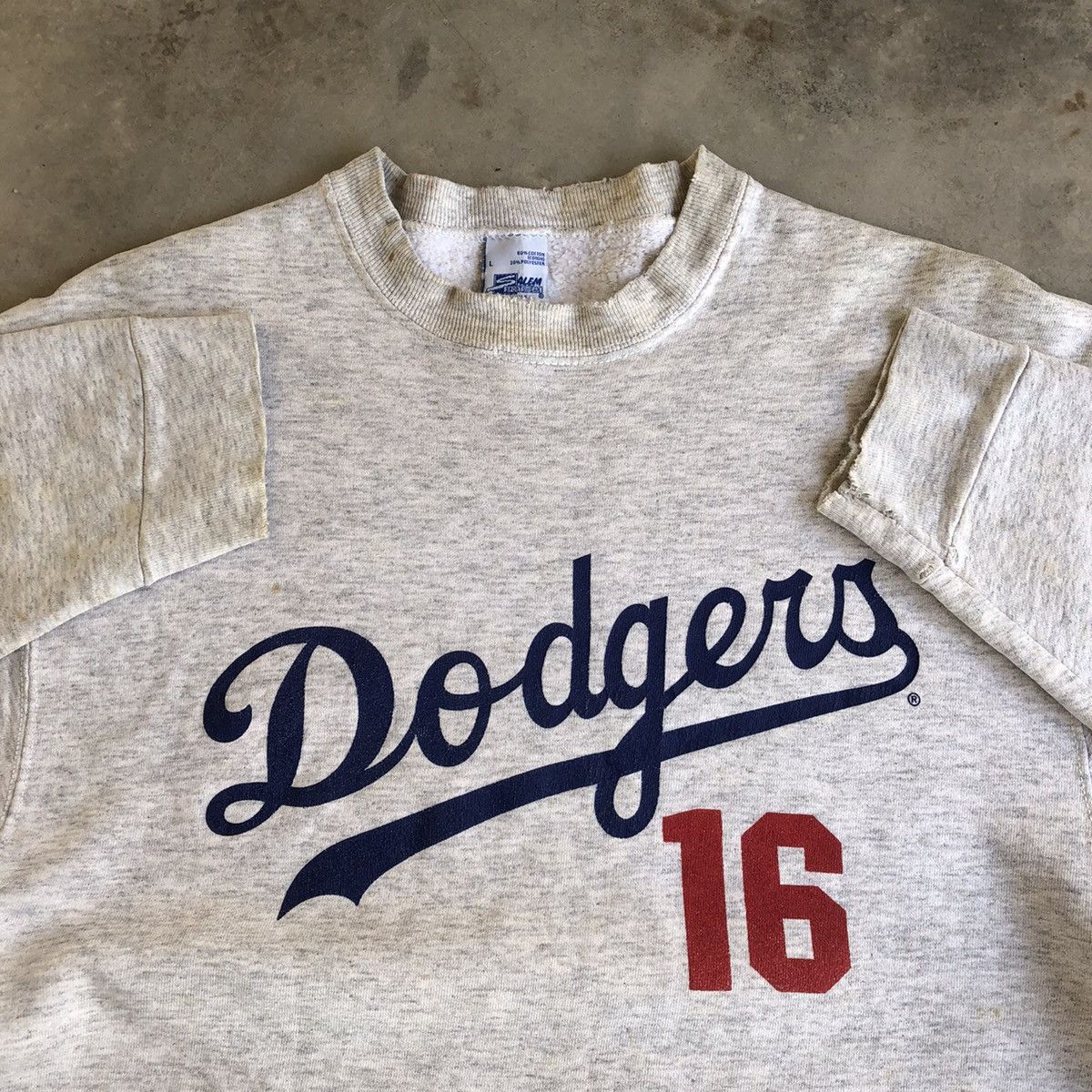 MLB DODGERS Mlb Team Nomo 16 Crewneck Sweatshirt Size US L / EU 52-54 / 3 - 4 Thumbnail