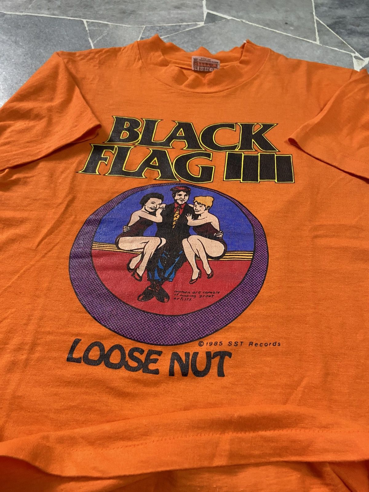 Band Tees 1985 BLACK FLAG Loose Nut Tee Size US S / EU 44-46 / 1 - 7 Thumbnail