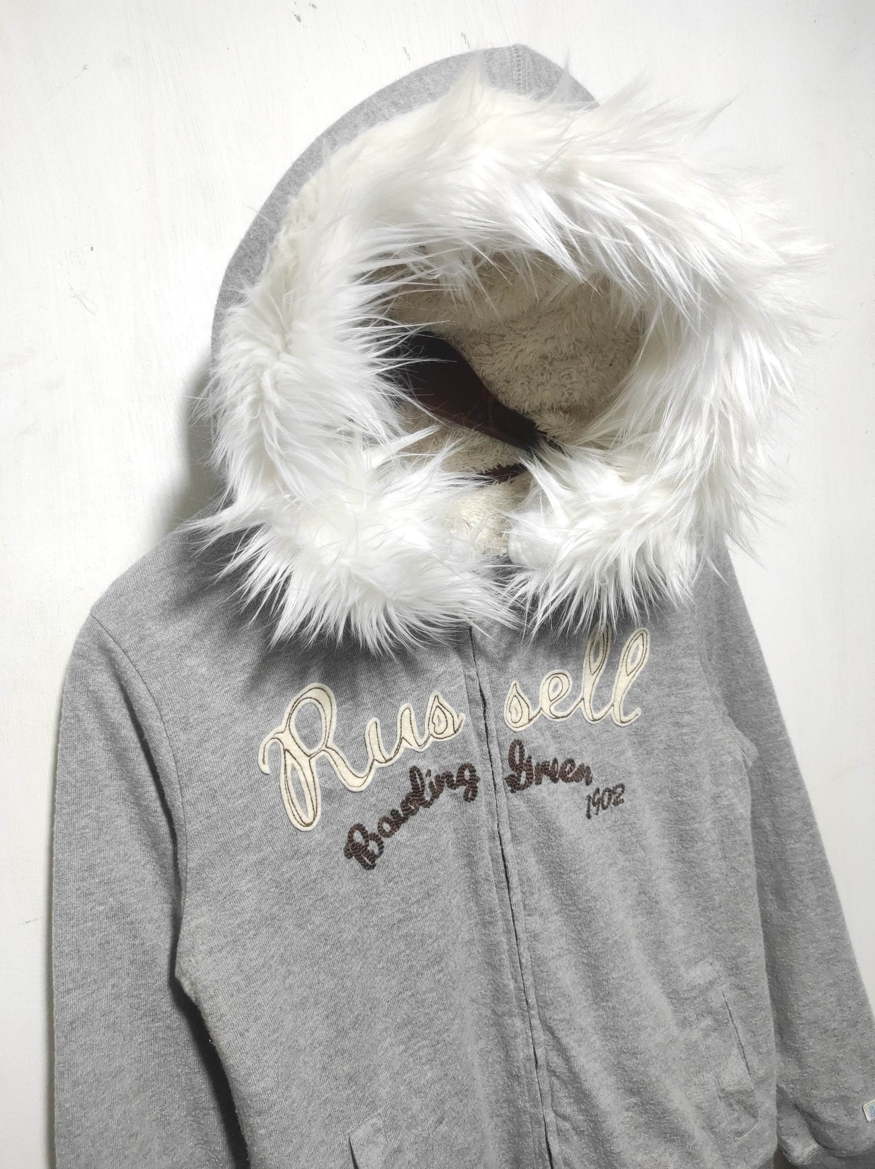 If Six Was Nine Russell Sherpa Zip Fur Hoodie ifsixwasnine lgb style Size S / US 4 / IT 40 - 4 Thumbnail