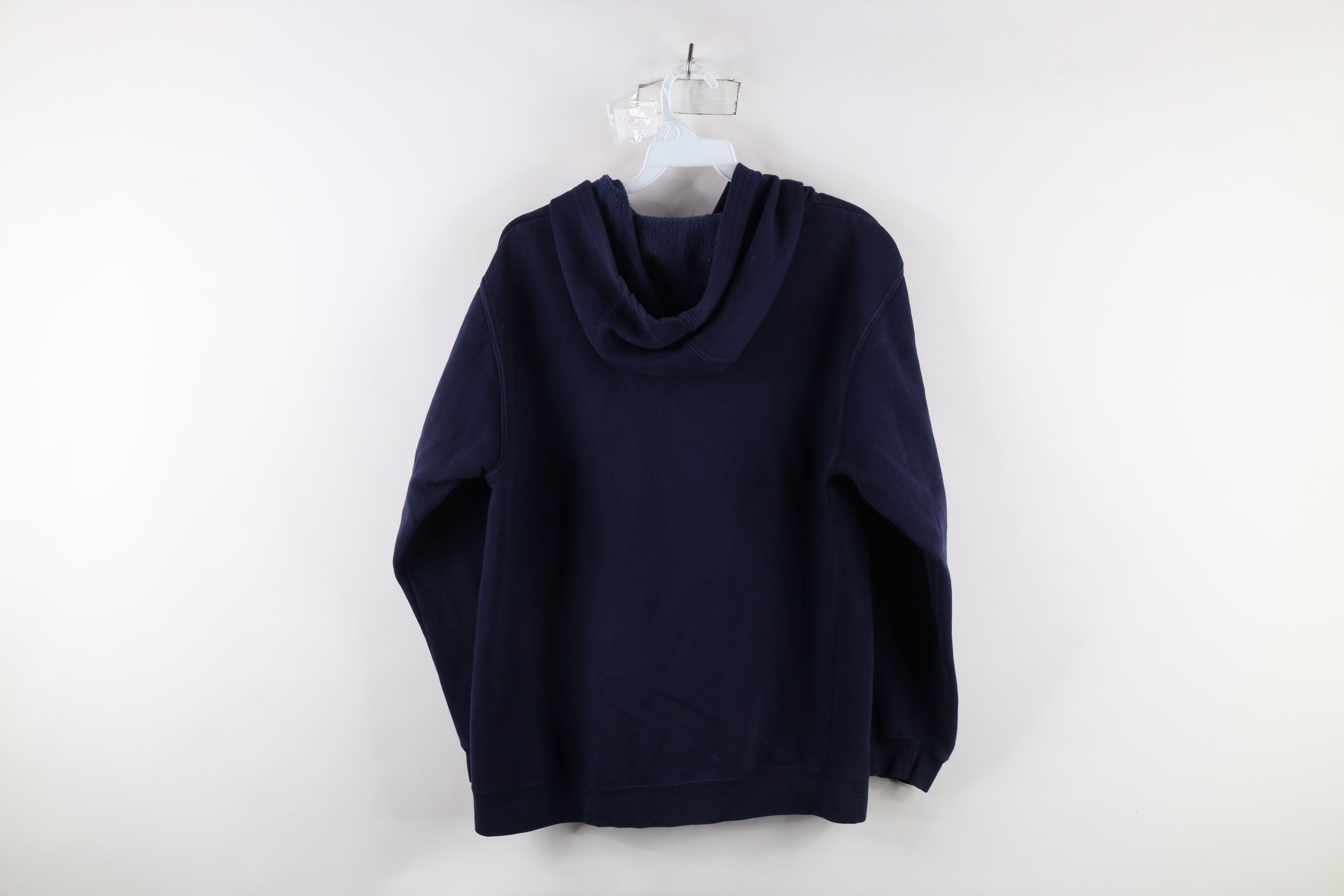 Adidas × Vintage Vintage Adidas University of Michigan Football Hoodie Blue Size M / US 6-8 / IT 42-44 - 9 Thumbnail