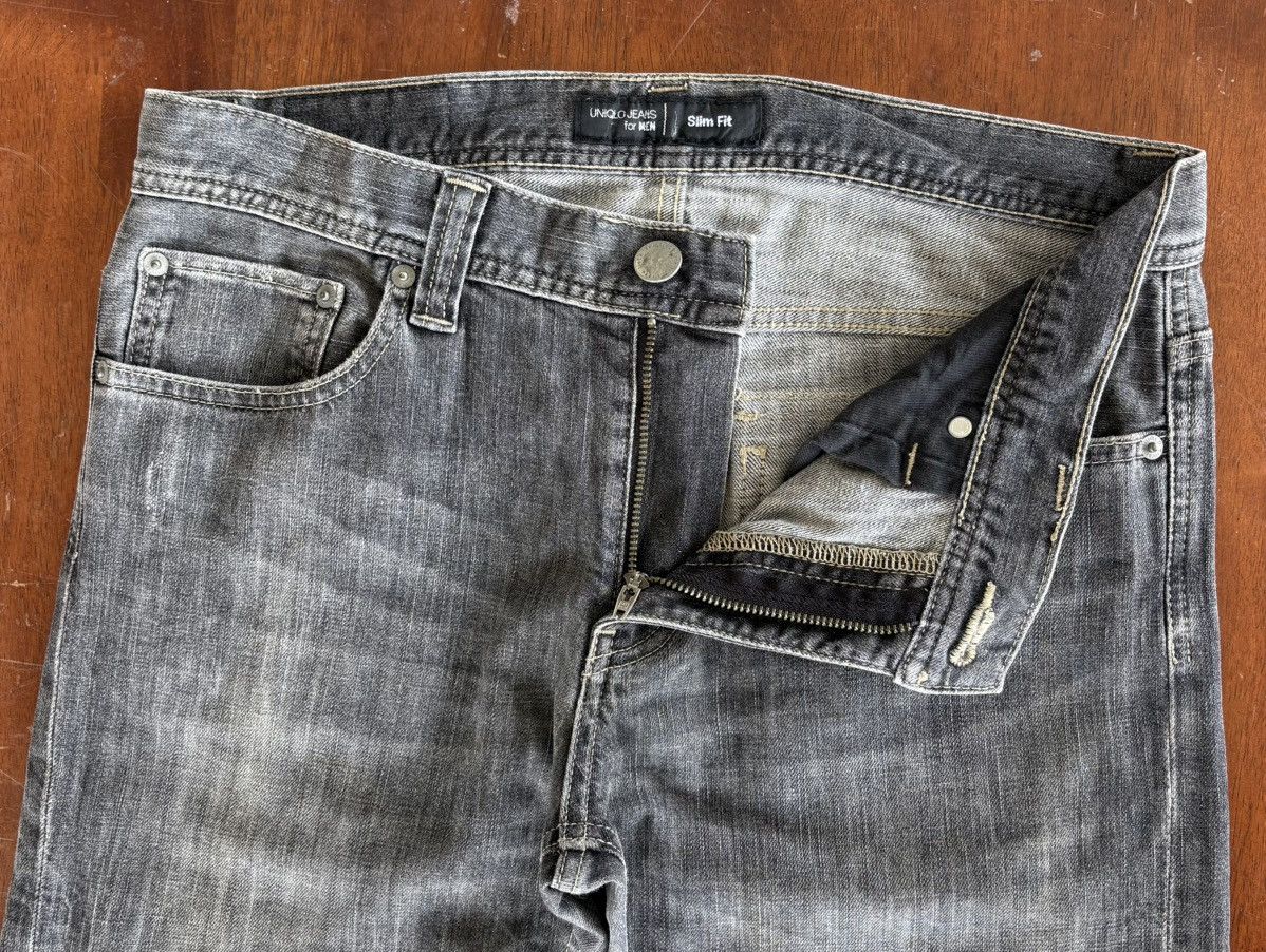 Uniqlo Uniqlo Slim Fit Streetwear Denim Nice Pocket Size US 33 - 7 Thumbnail