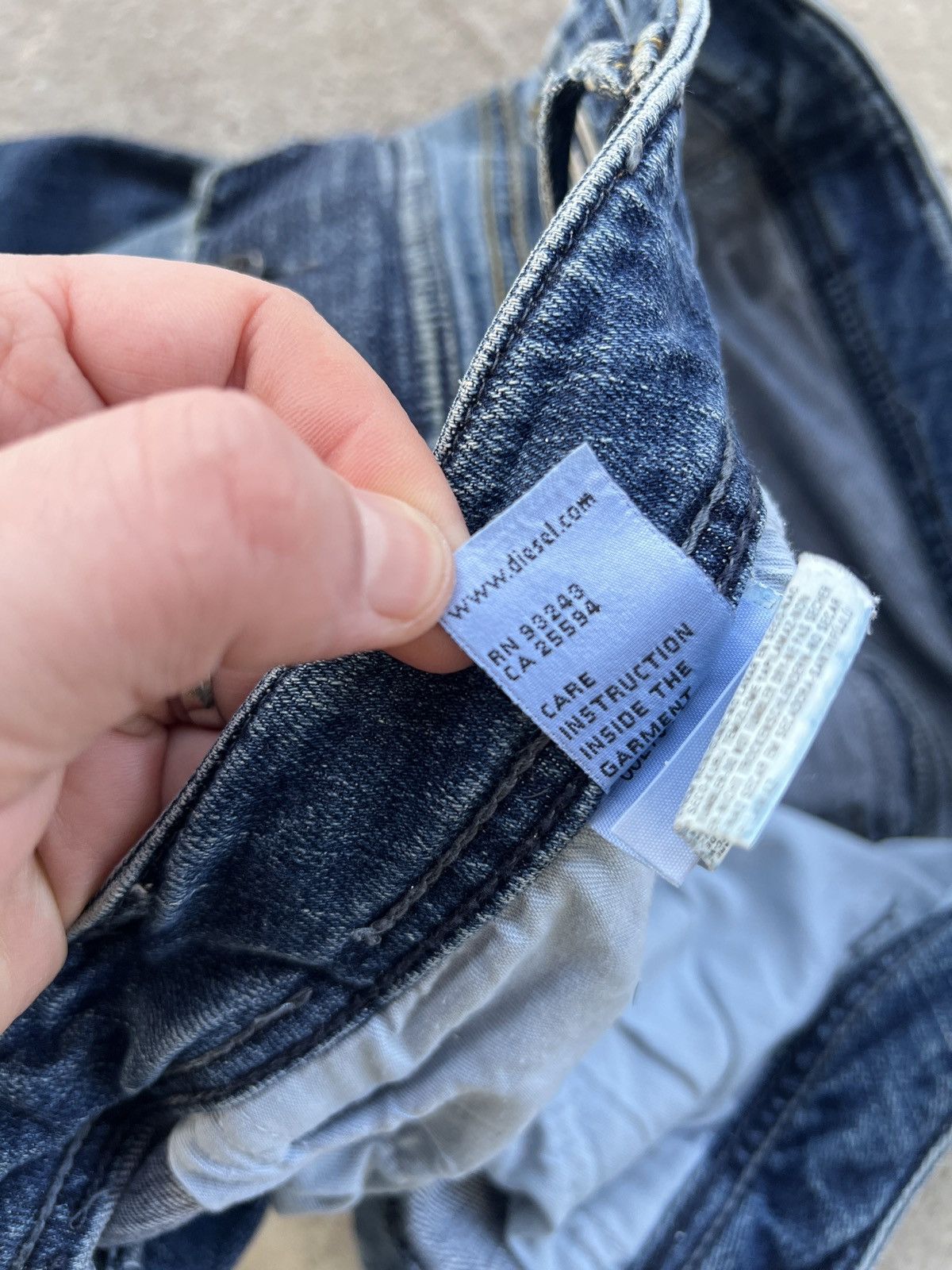 Diesel Vintage Diesel Jeans Size US 33 - 8 Thumbnail