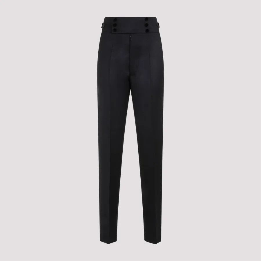 Maison Margiela o1y0625 Casual Pant in Black Size 30" / US 8 / IT 44 - 1 Thumbnail