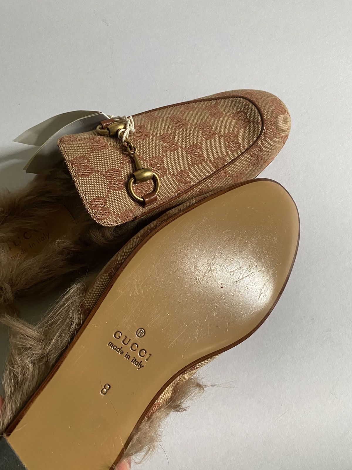 Gucci Gucci Princetown GG Canvas slipper Size US 8 / EU 41 - 5 Thumbnail