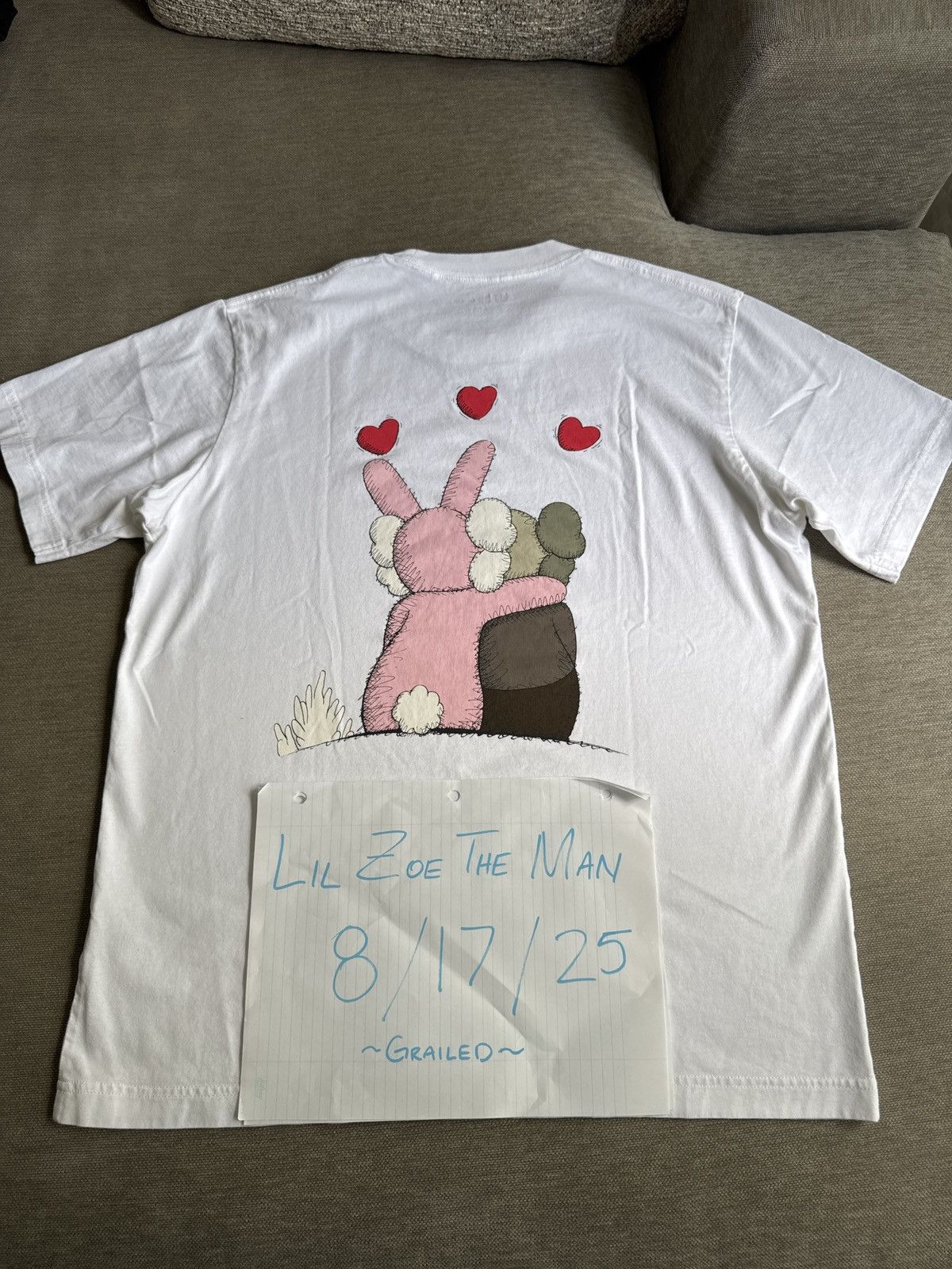 Andy Warhol × Kaws × Uniqlo KAWS + Warhol UT Graphic T-Shirt Size US M / EU 48-50 / 2 - 5 Thumbnail