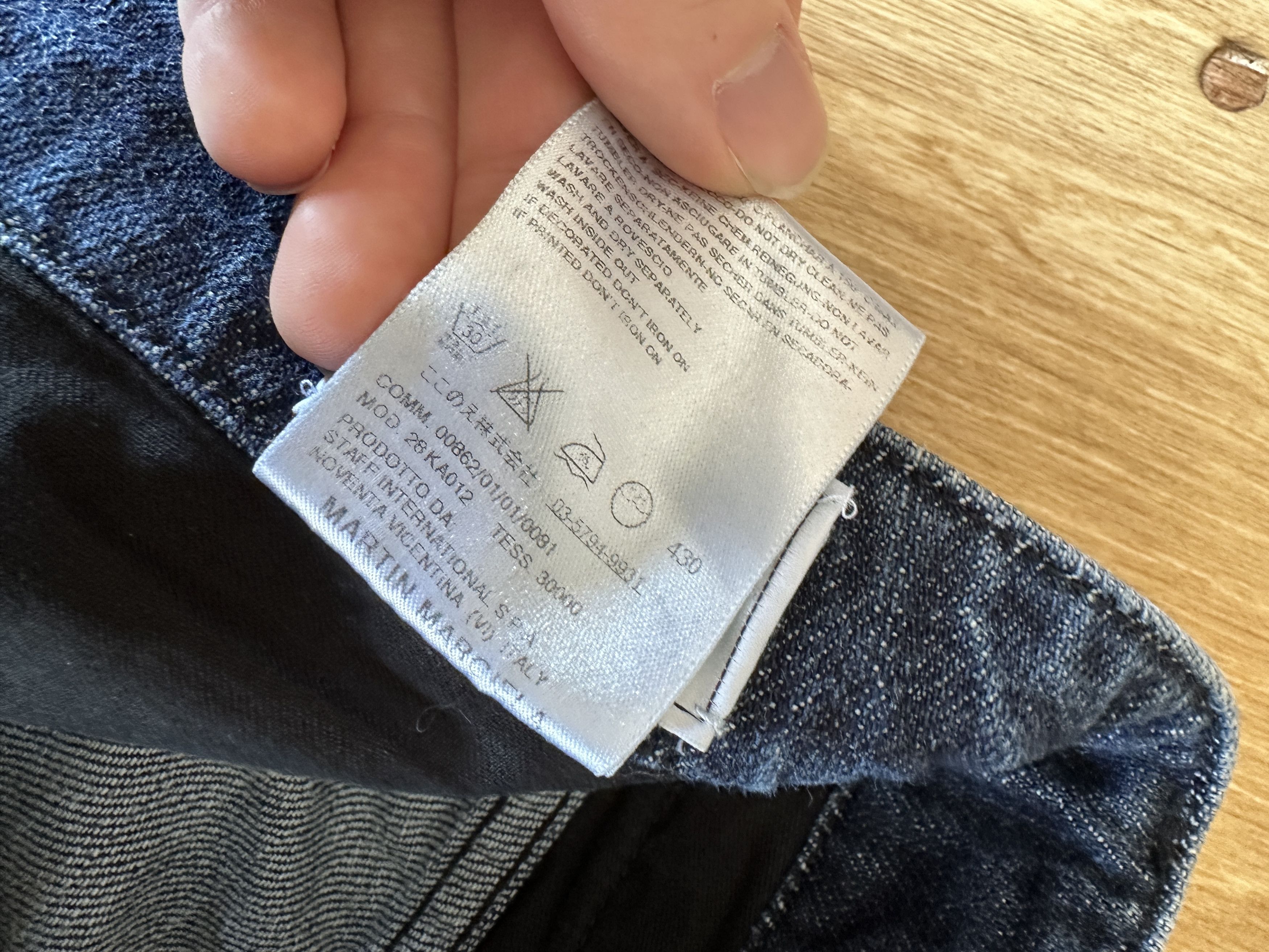 Maison Margiela Maison Margiela Straight Leg Jeans Size US 32 / EU 48 - 5 Thumbnail