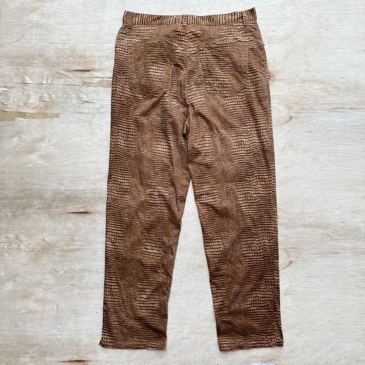 RRL Ralph Lauren VINTAGE LAUREN RALPH LAUREN SNAKE SKIN CAMO AOP STUDED Size US 31 - 8 Thumbnail