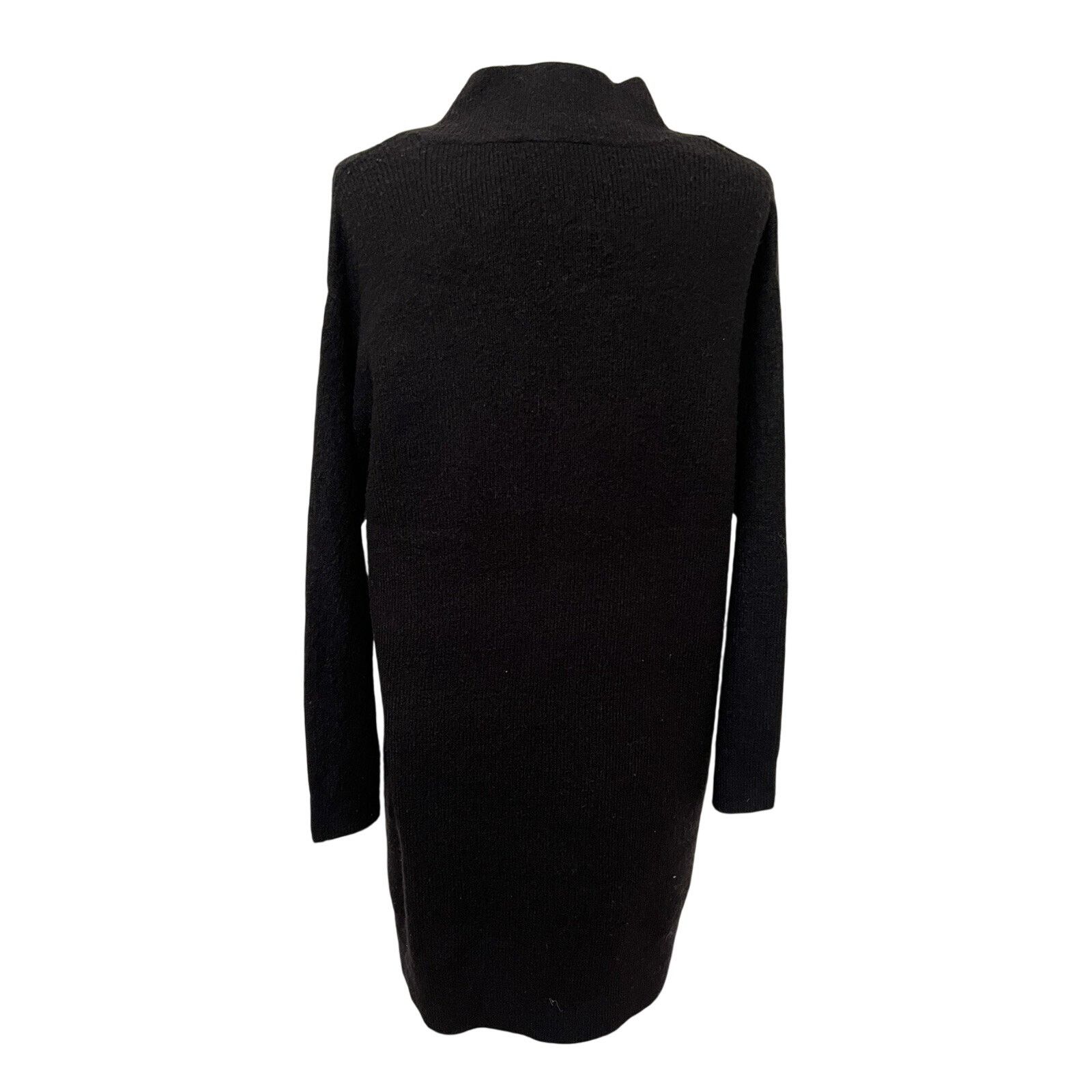 Raised By Wolves RD style women black dress warm size M Knitted A003056 Size M / US 6-8 / IT 42-44 - 4 Thumbnail