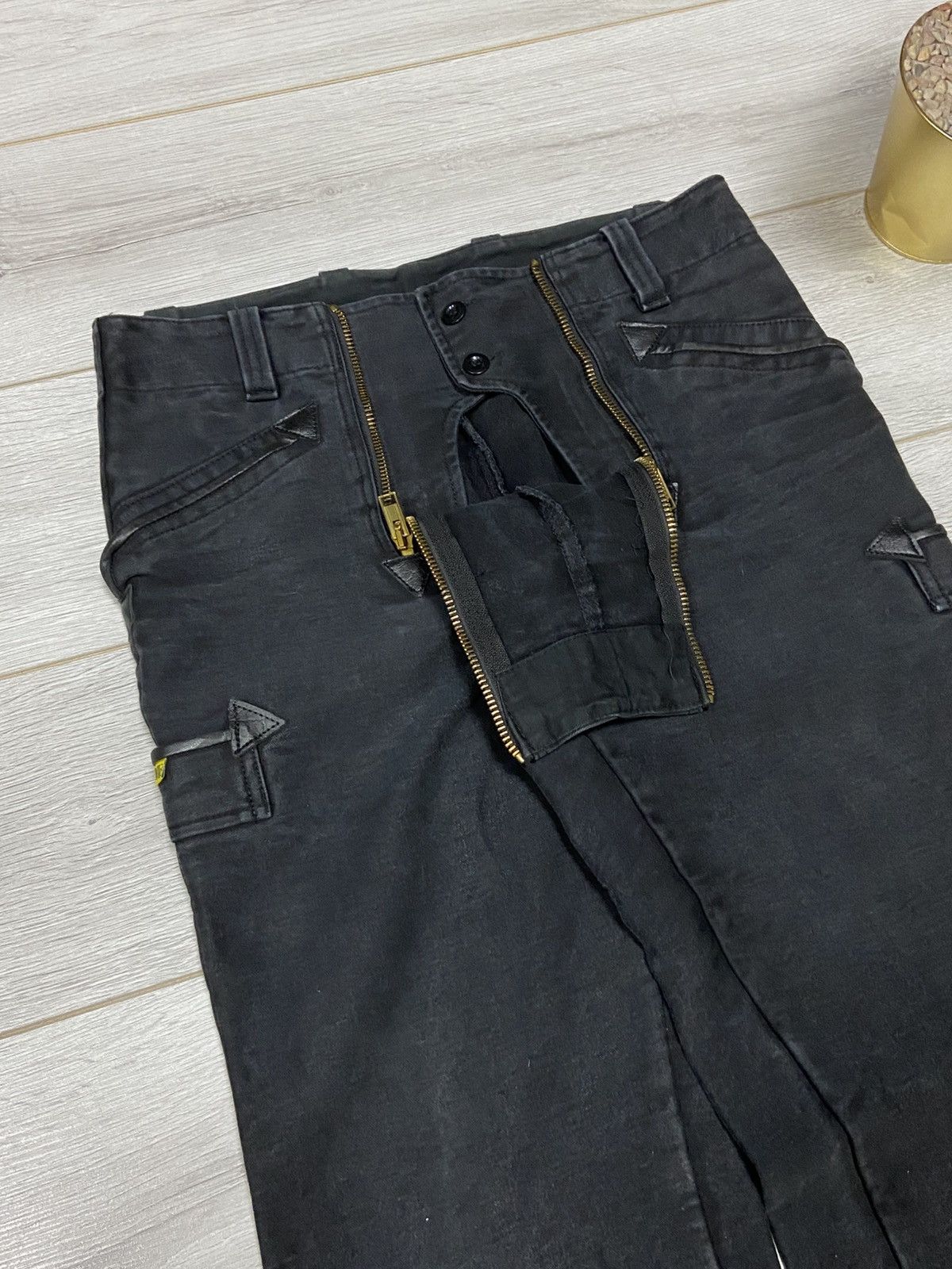Designer × Vintage Designer vintage JOB double zip vintage unusual pants wide Size US 34 / EU 50 - 13 Thumbnail