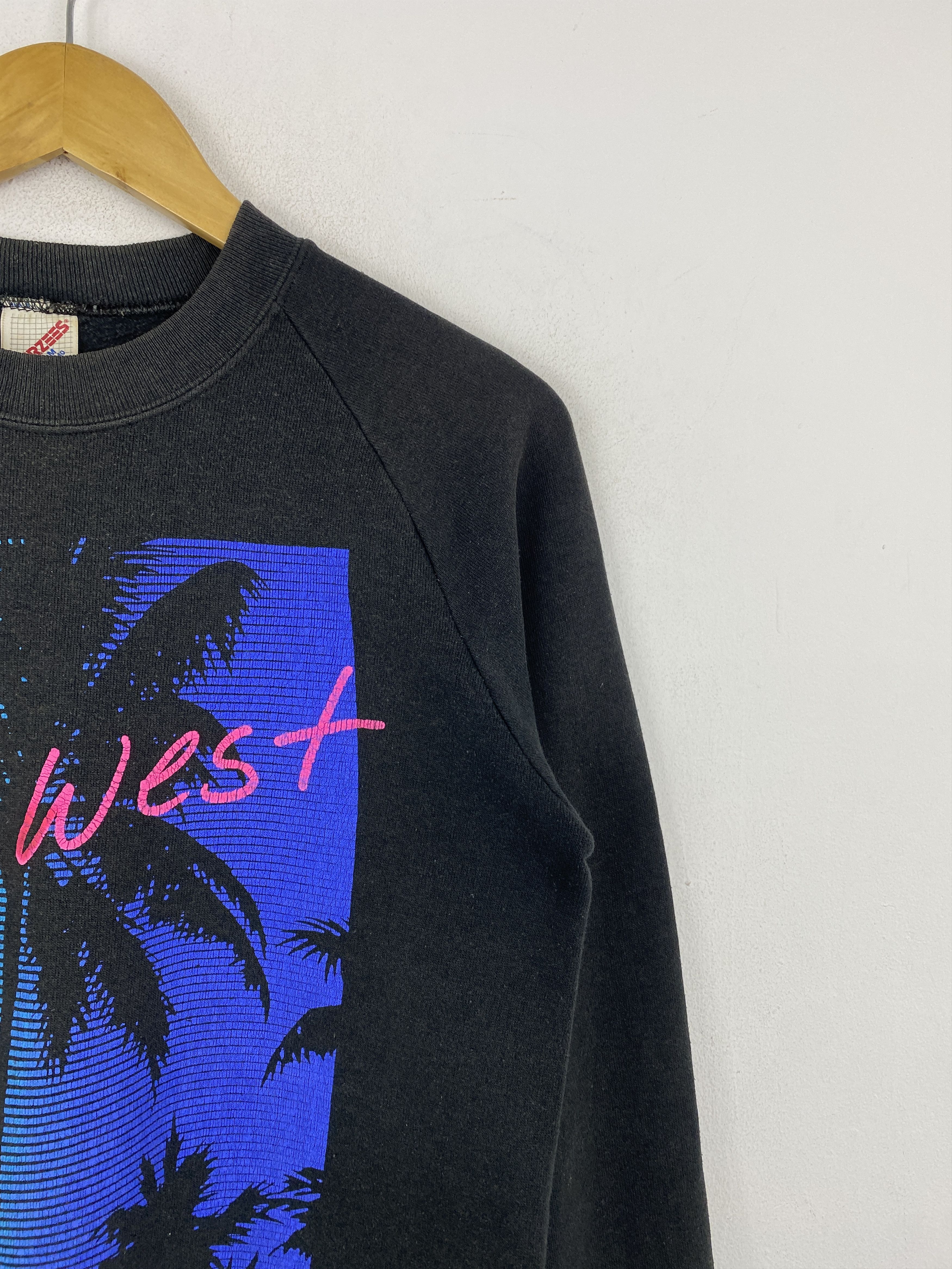 Jerzees × Vintage Vintage 90s Key West Florida USA Jumper SweatShirt TA0597 Size US M / EU 48-50 / 2 - 8 Thumbnail