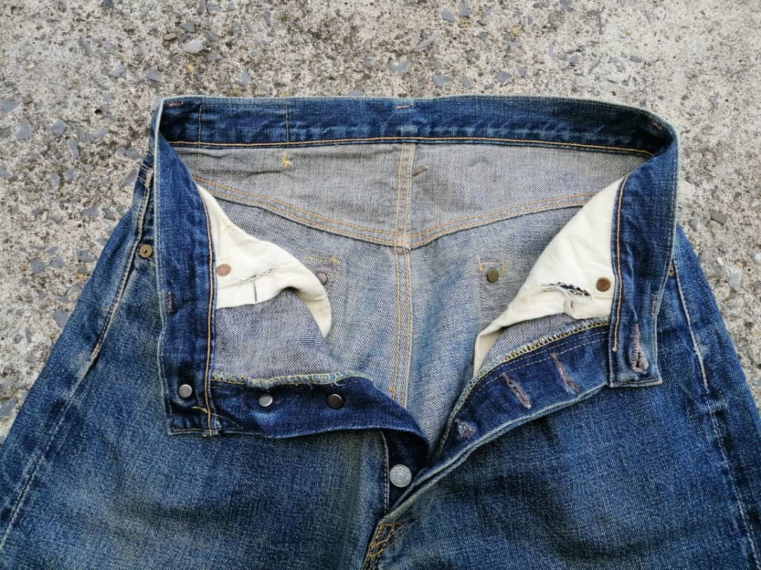 Denime × Japanese Brand Denime Made In Japan Selvedge Distressed Denim Jeans Size US 28 / EU 44 - 9 Thumbnail