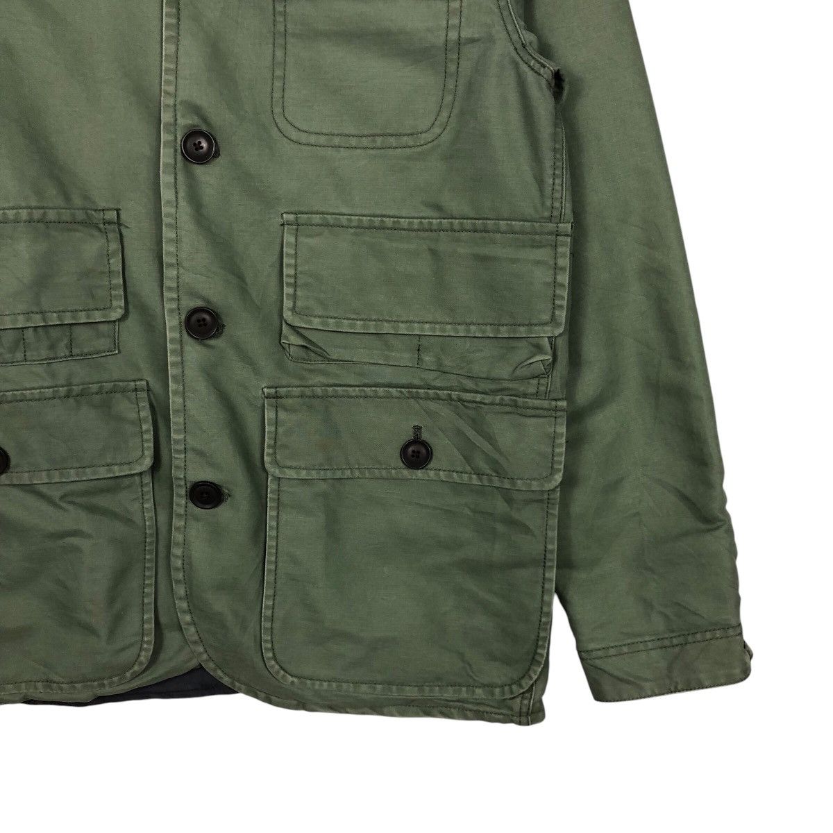 Global Work Vintage Military Chore Work Jacket Global Work Issey Miyake Size US M / EU 48-50 / 2 - 4 Thumbnail