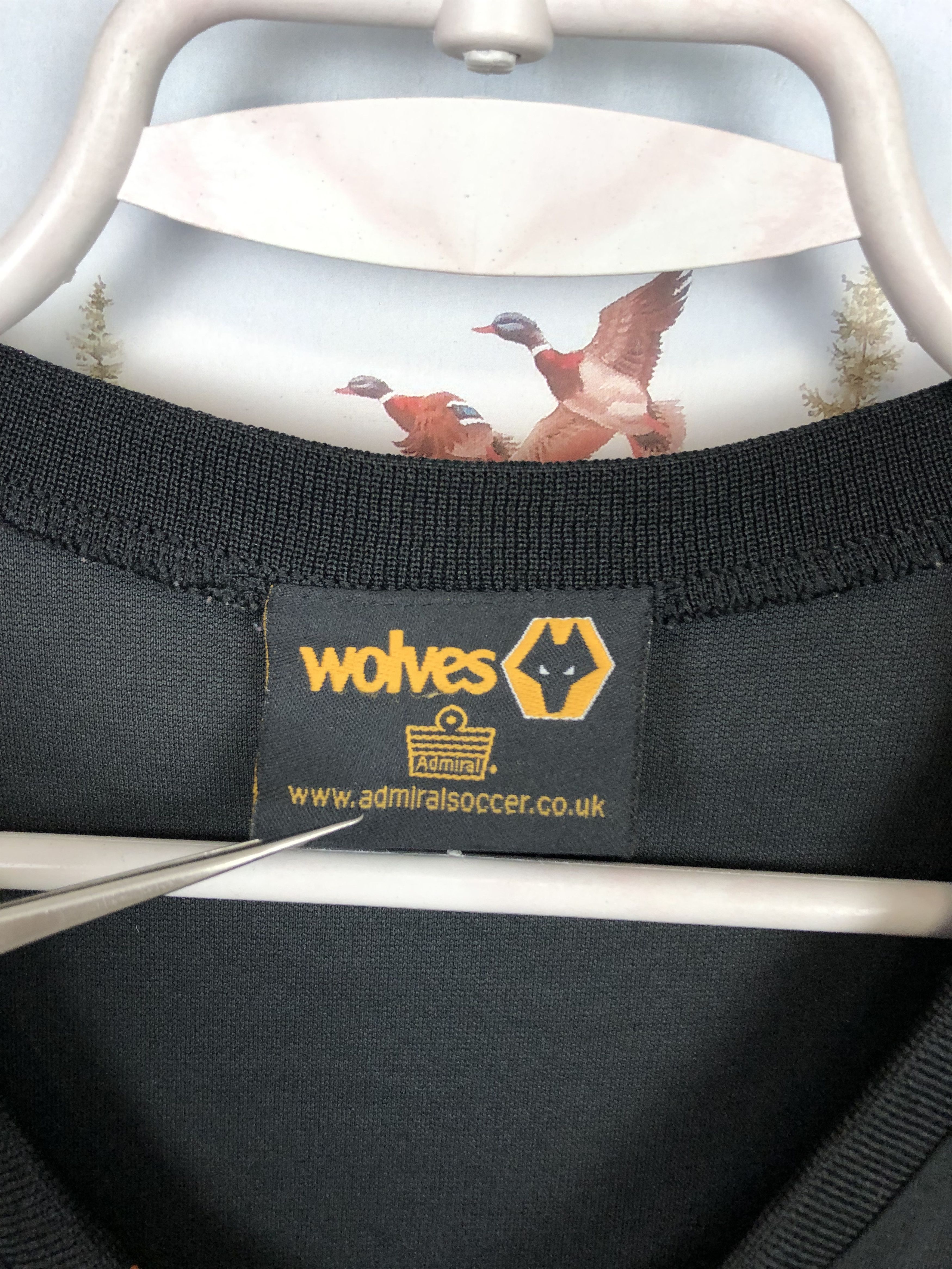 Vintage Wolverhampton Wanderers football shirt Wolves Soccer Tee Size US XL / EU 56 / 4 - 5 Thumbnail