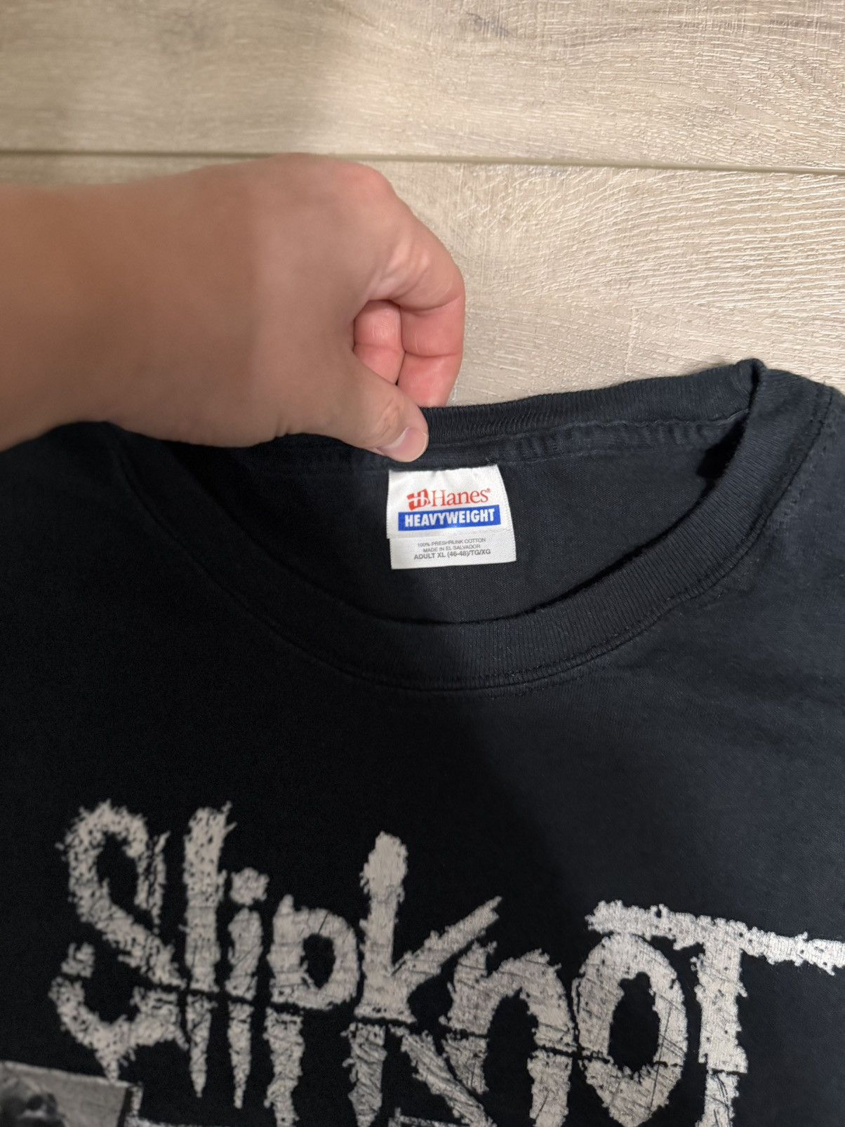 Vintage Vintage SlipKnot T-Shirt Size US XL / EU 56 / 4 - 5 Thumbnail