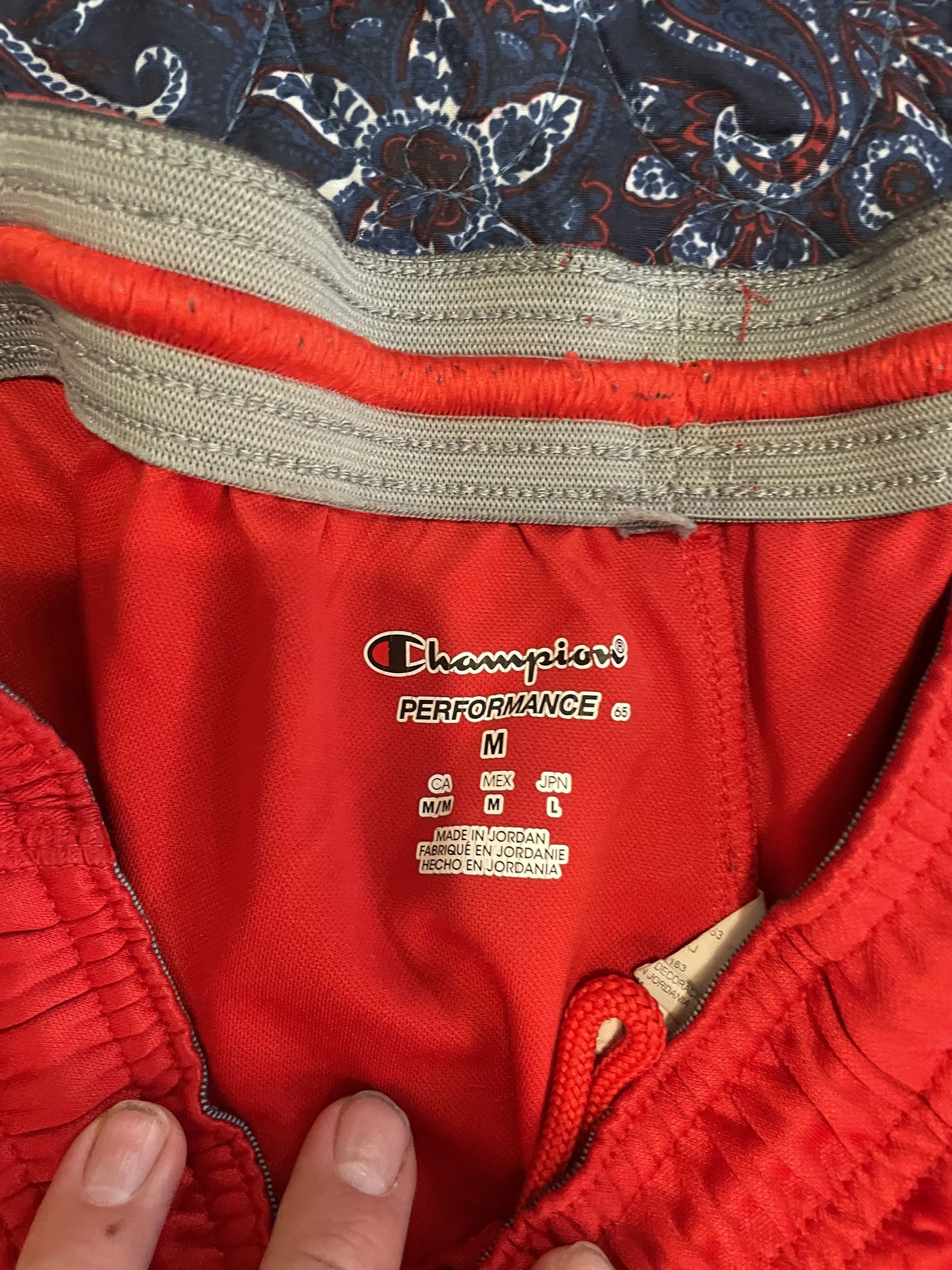 Champion Champion Red Performance Shorts Size US 32 / EU 48 - 2 Thumbnail