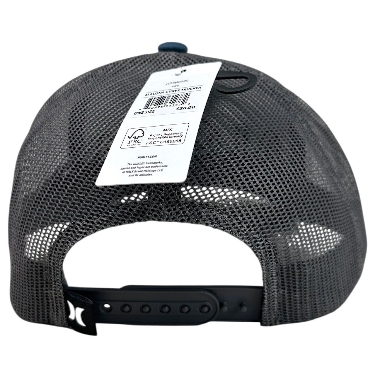 Hurley Hurley Men's Hat Aloha Curve Trucker Snapback Cap Size ONE SIZE - 3 Thumbnail