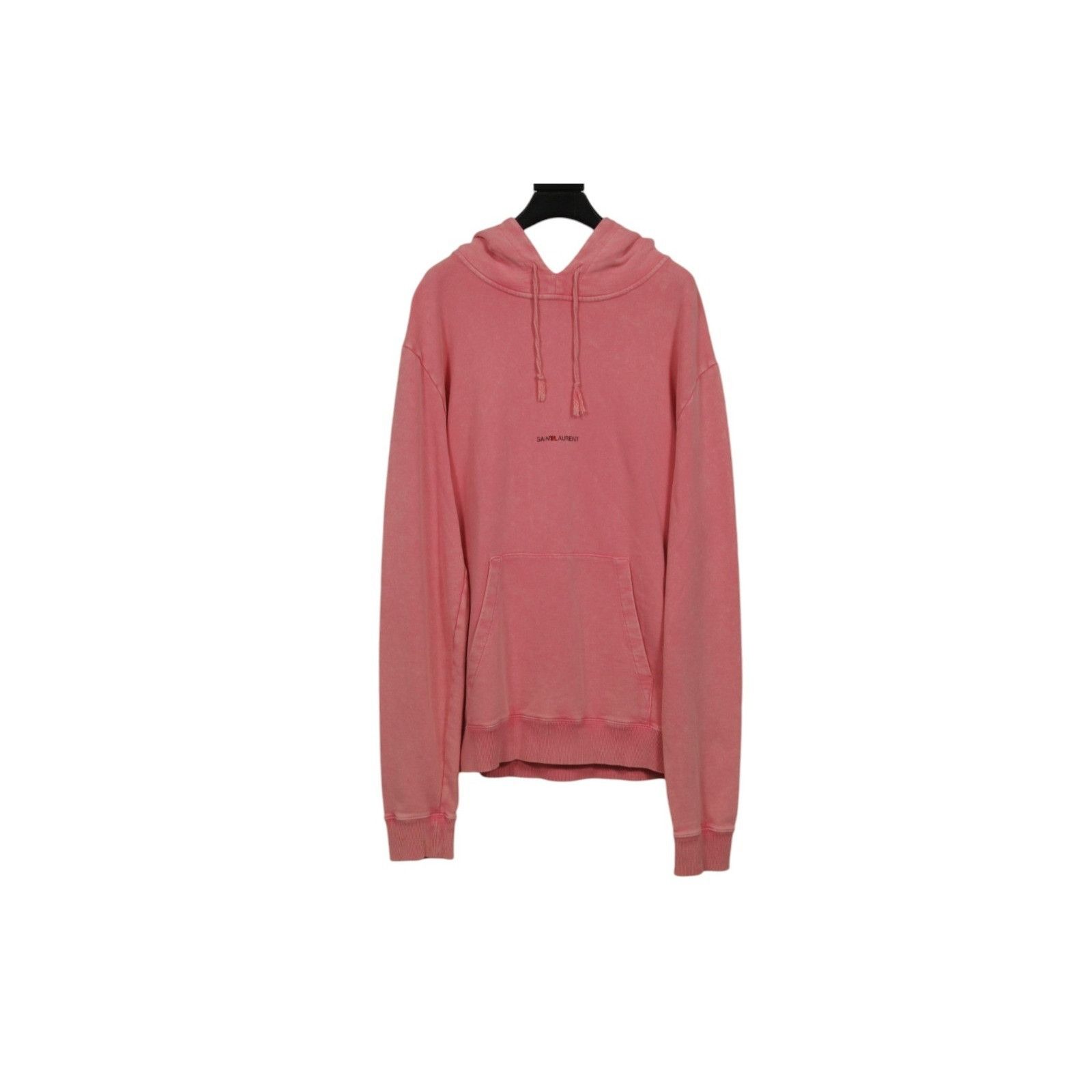 Saint Laurent Paris Logo Hoodie Rustic Pink Size US L / EU 52-54 / 3 - 13 Thumbnail