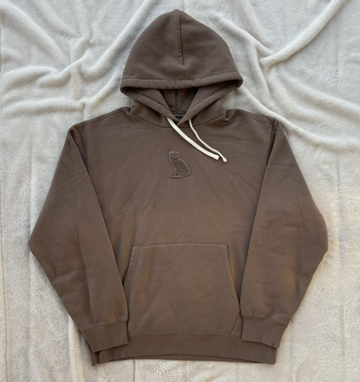 October's Very Own OVO Walnut Chenille Hoodie Size US XL / EU 56 / 4 - 1 Thumbnail