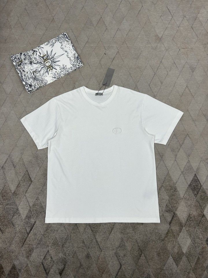 Dior Dior CD Logo Embroidered T-Shirt XXL Size US XXL / EU 58 / 5 - 1 Thumbnail
