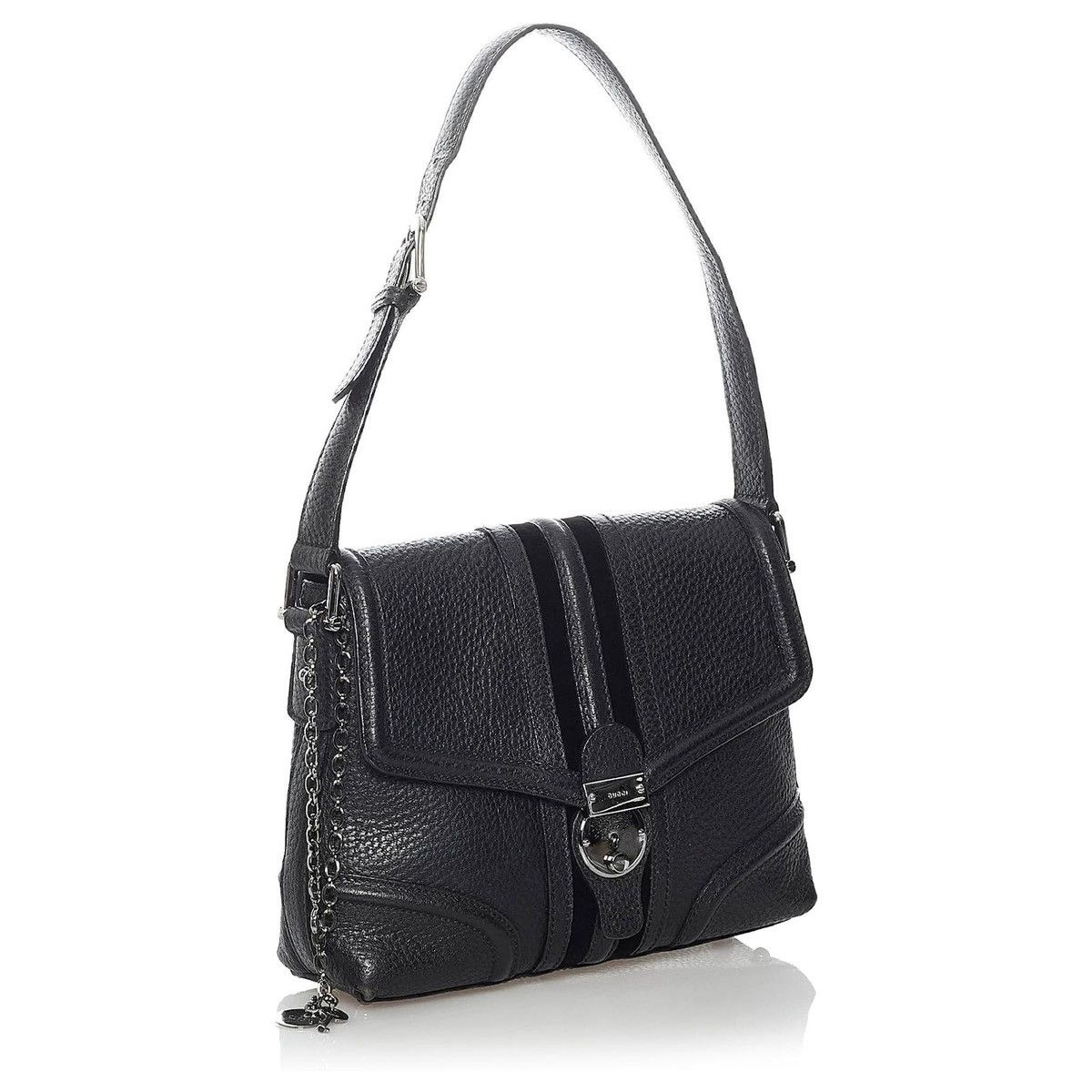 Gucci Black Gucci leather shoulder bag Size ONE SIZE - 2 Thumbnail