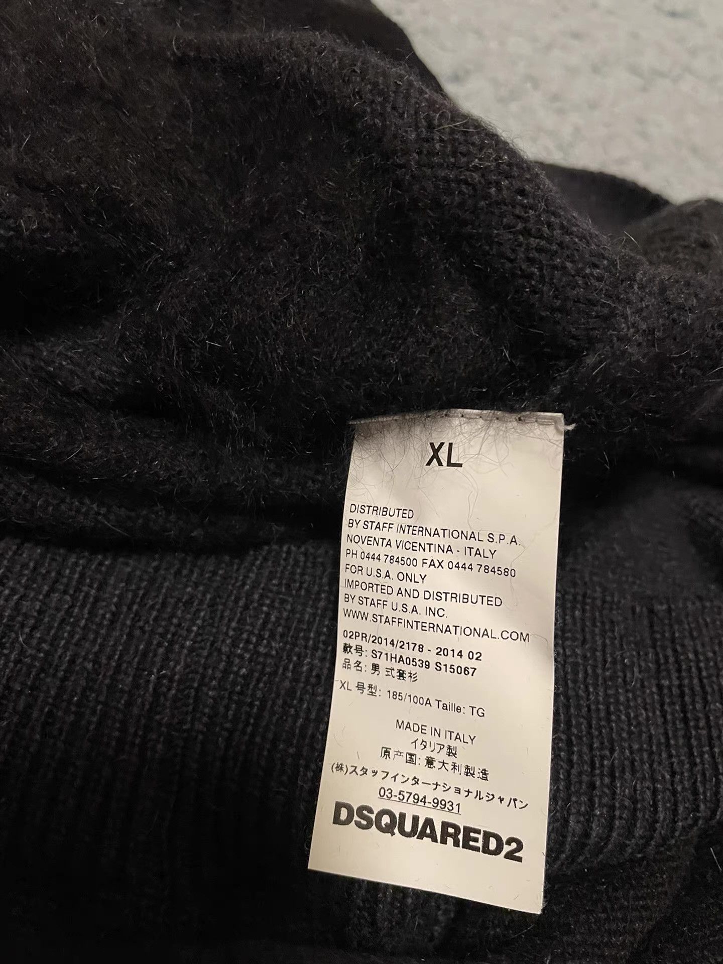 Dsquared2 DSquared2 D2 striped sweater, Size US XL / EU 56 / 4 - 4 Thumbnail