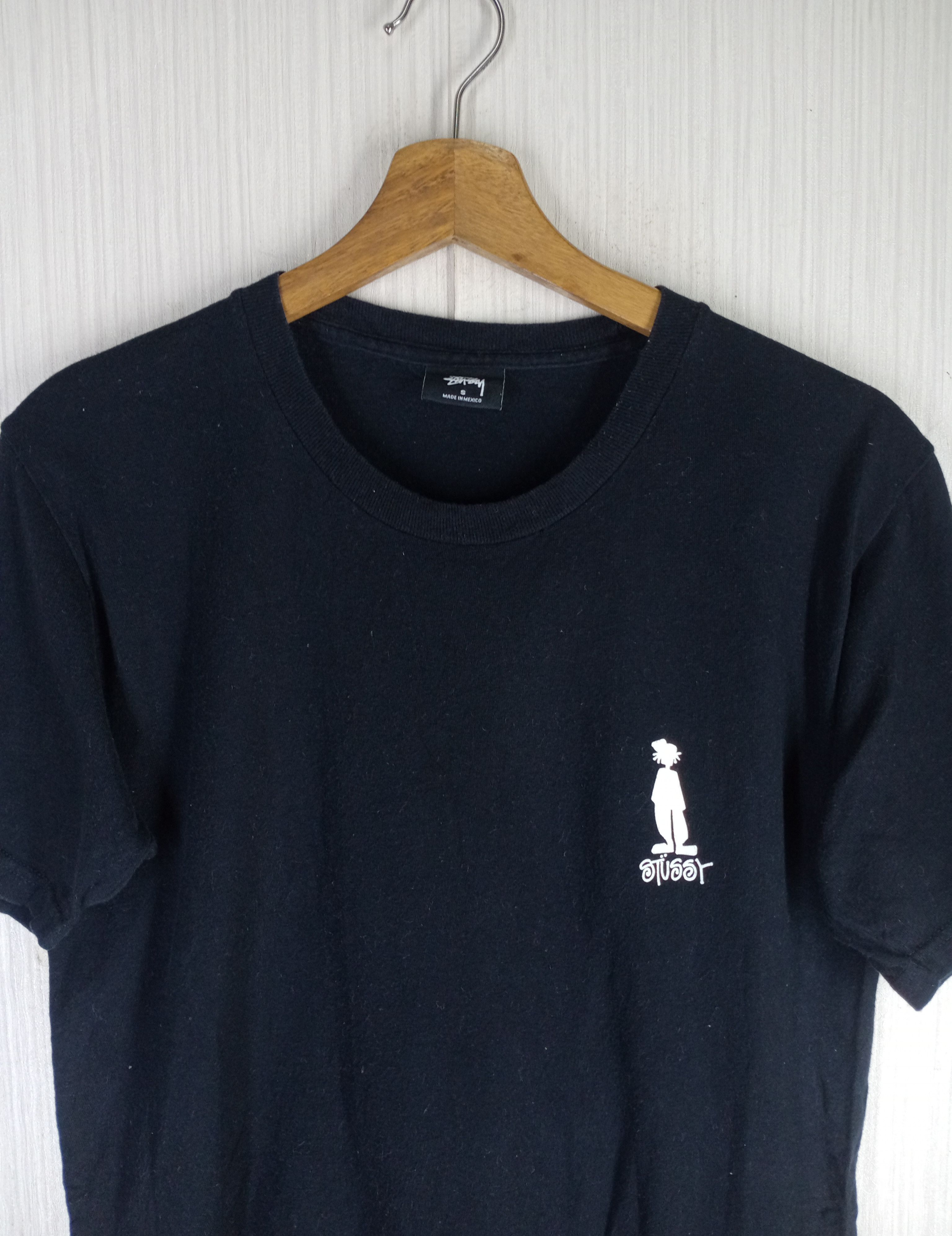 Stussy Rare Vintage Stussy Stickman Big Logo Tshirt Size US S / EU 44-46 / 1 - 5 Thumbnail