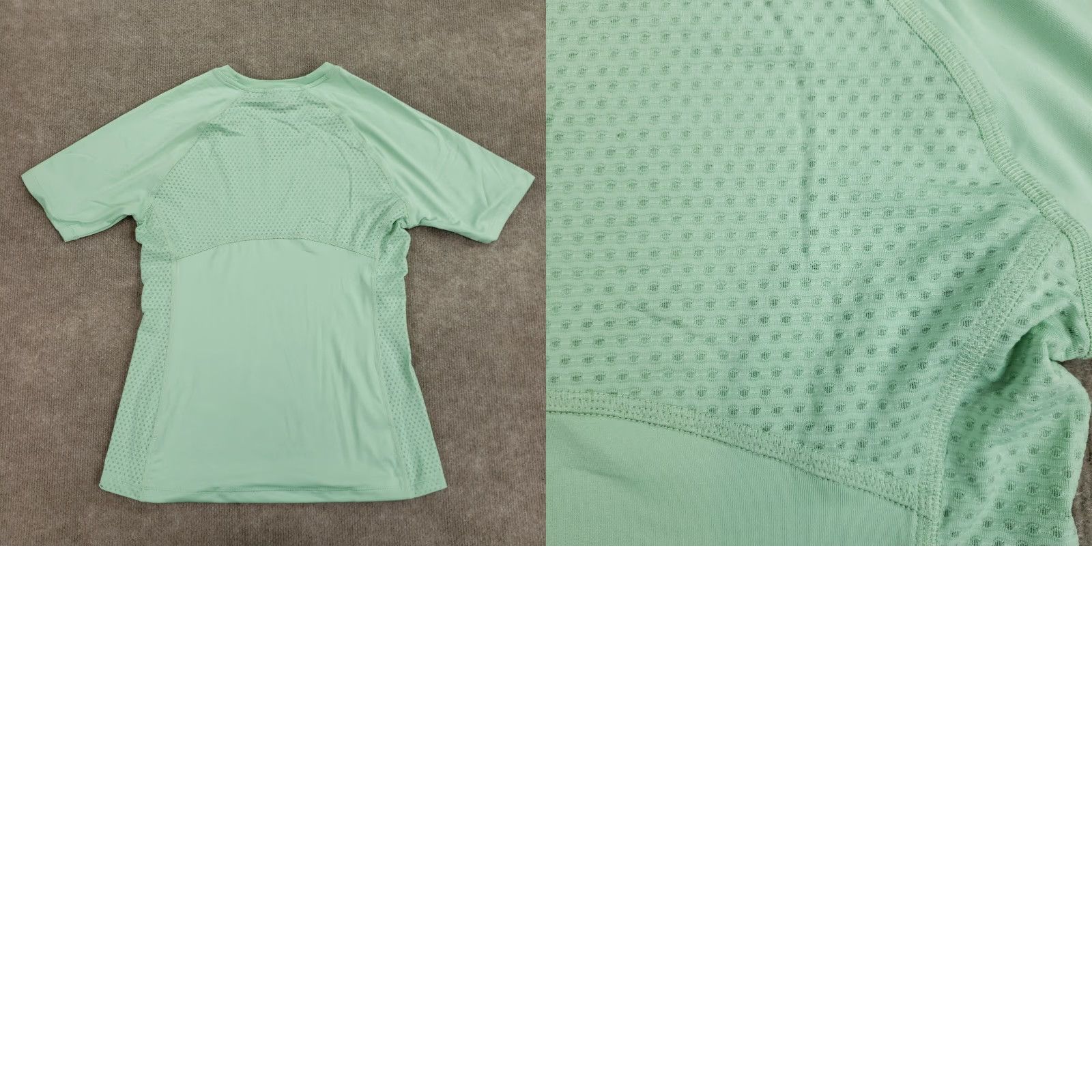 Vintage Columbia Womens Green Running T-Shirt Adult XS Crew Neck Short Sleeve Moisture Wicking Size XS / US 0-2 / IT 36-38 - 8 Thumbnail