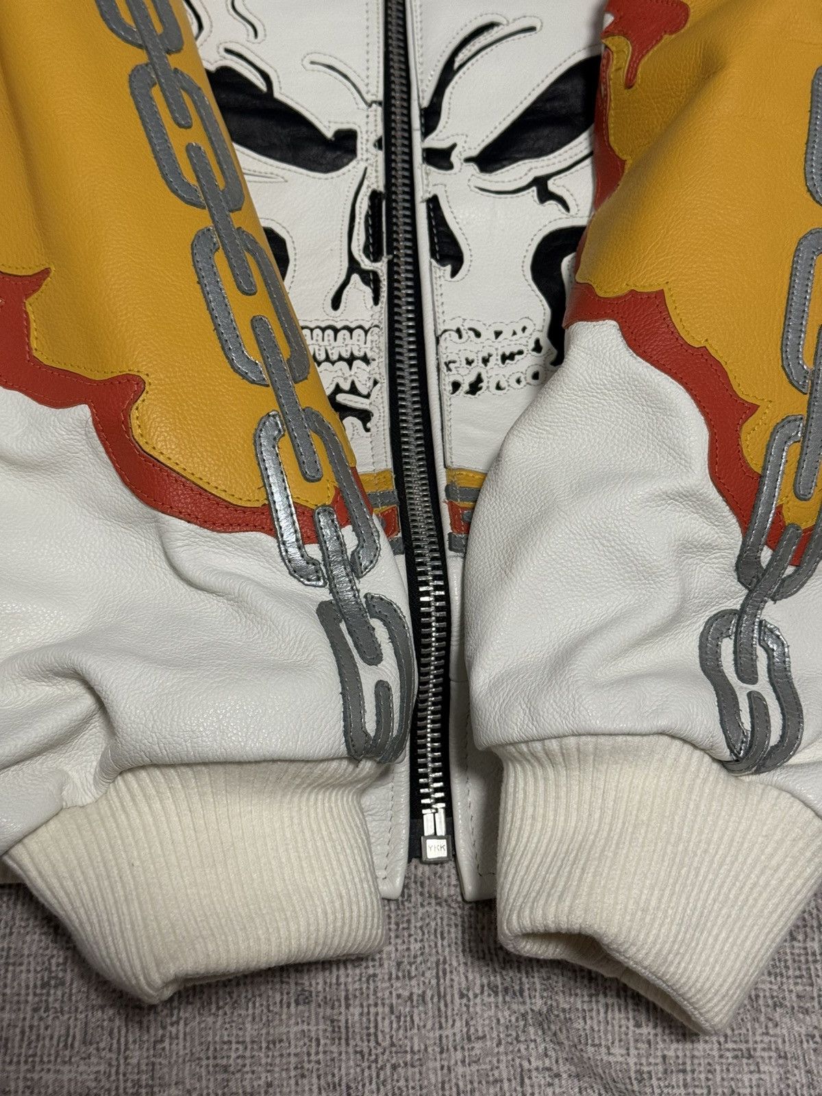 Supreme × Vanson Leathers Supreme vanson leathers ghost Rider Jacket Size US L / EU 52-54 / 3 - 5 Thumbnail