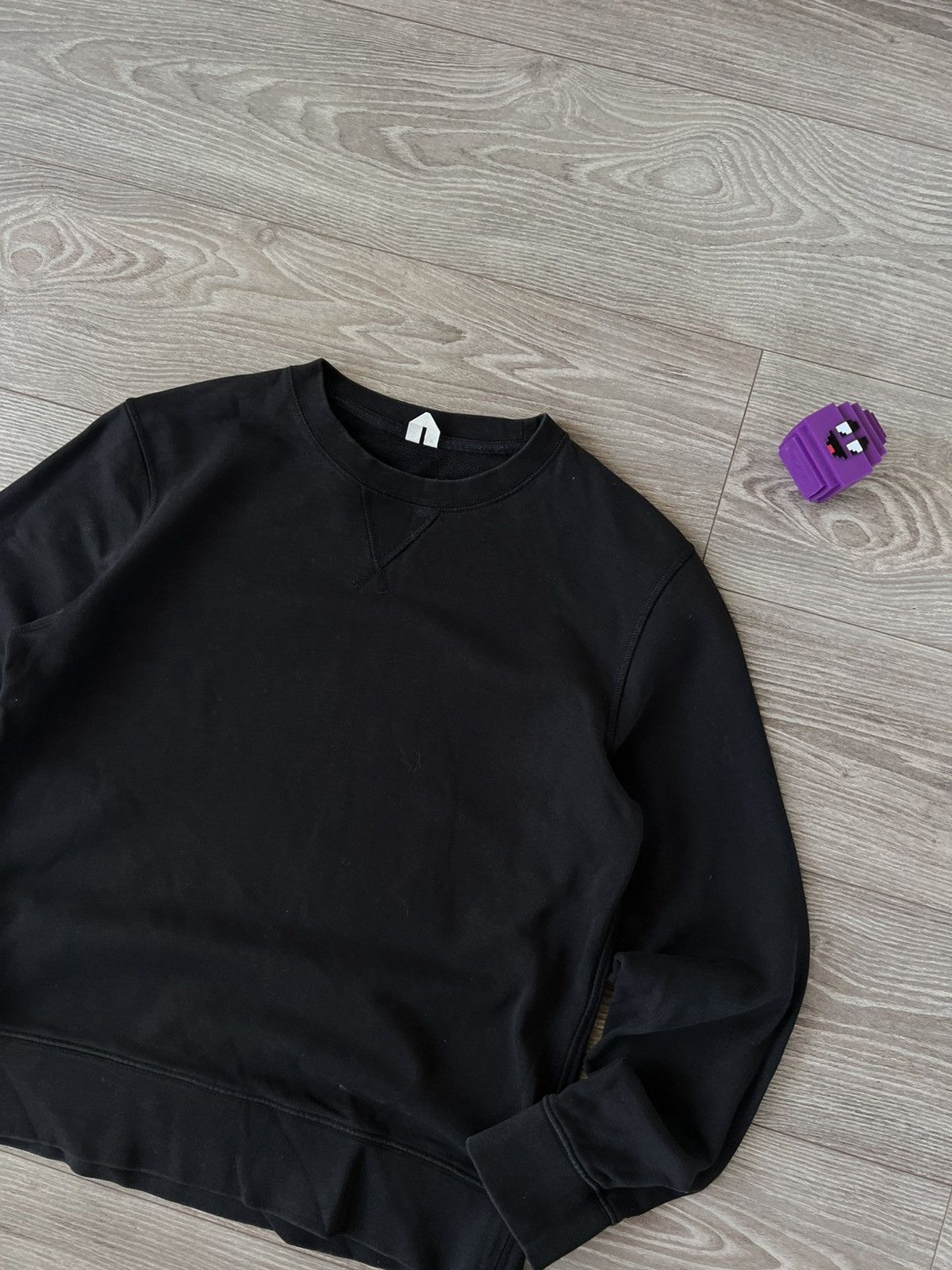 Designer ‼️Arket Limited Balck Heavy Cotton Oldmoney Y2k Sweatshirt ‼️ Size US M / EU 48-50 / 2 - 5 Thumbnail