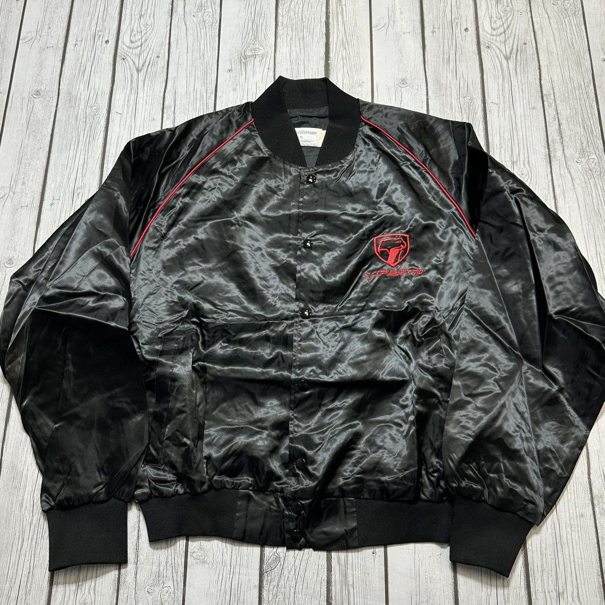 Vintage Vintage Dodge Viper RT/10 bomber jacket Size US XL / EU 56 / 4 - 2 Thumbnail