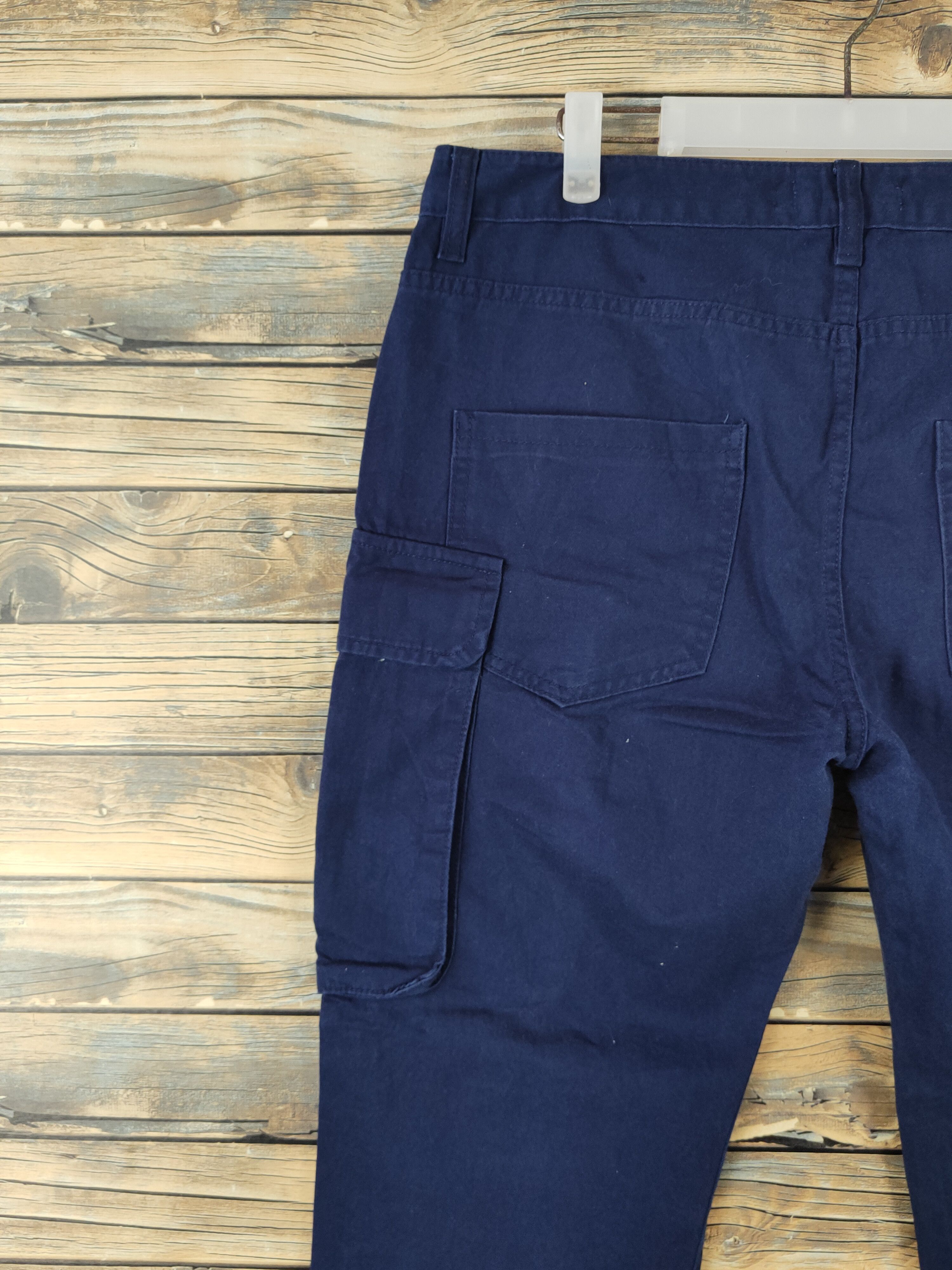 Japanese Brand DLL Detroban Navy Multipocket Tactical Cargo Pants #258 Size US 33 - 8 Thumbnail