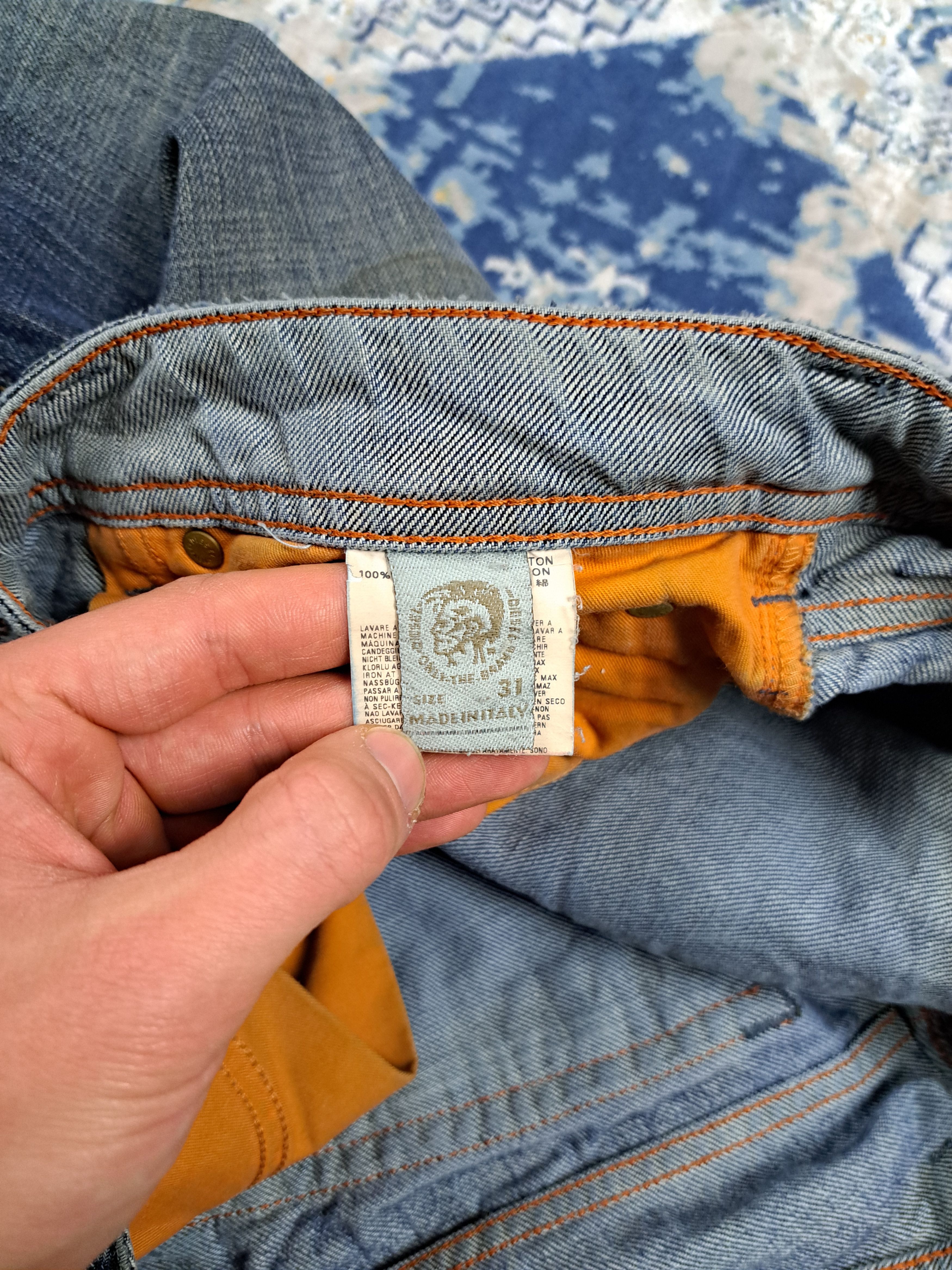 Diesel Diesel Straight Fit Jeans Archive Washed Denim Size US 31 - 9 Thumbnail