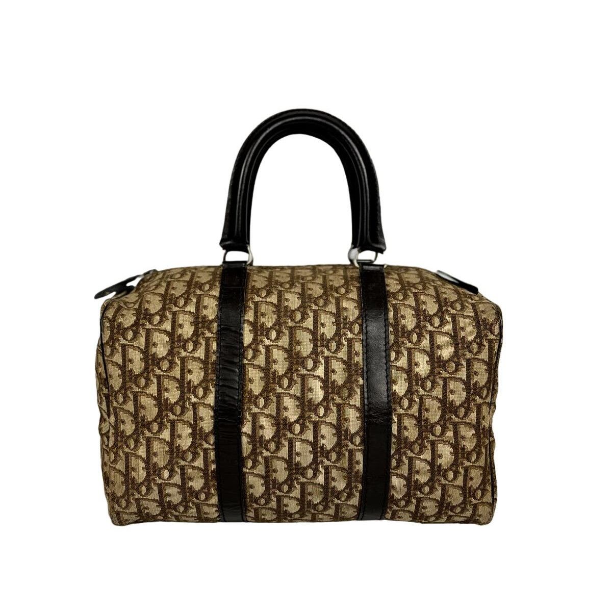 Dior Dior Brown Trotter Canvas Boston Duffle Bag Size ONE SIZE - 1 Thumbnail