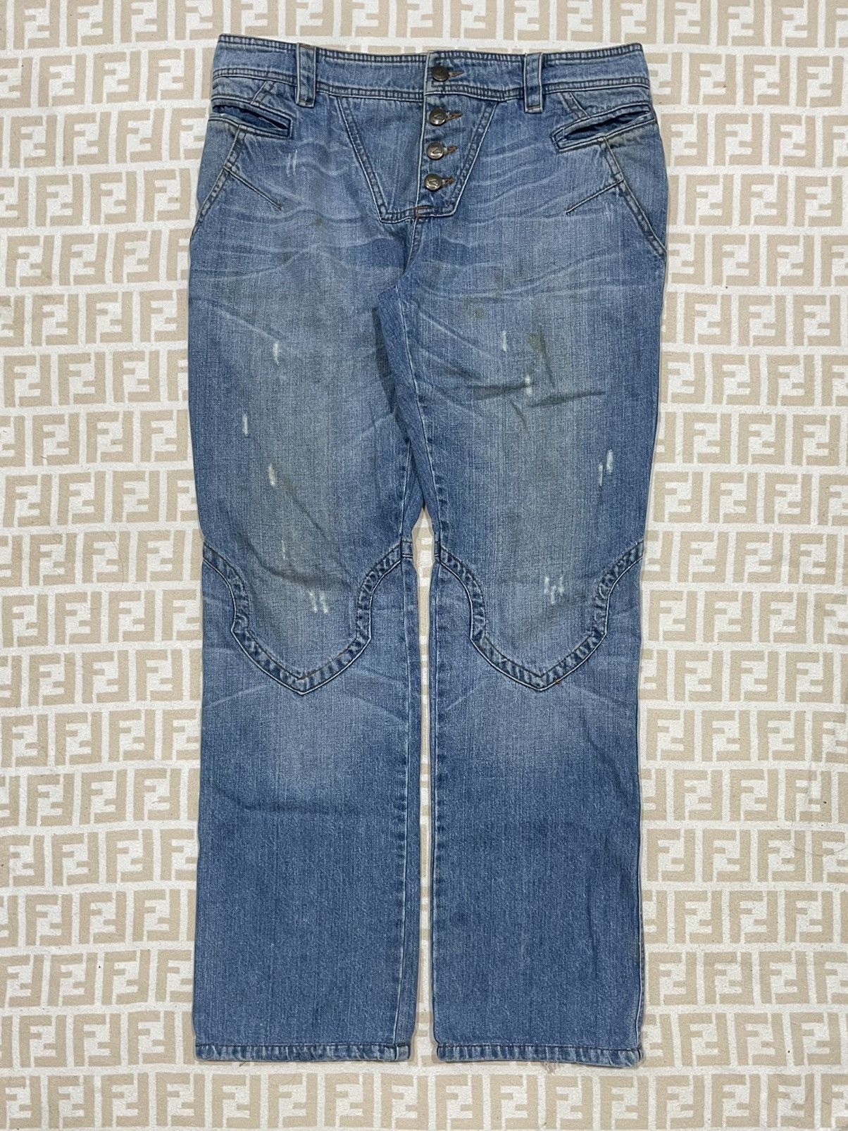 Roberto Cavalli Roberto Cavalli Jeans Size US 34 / EU 50 - 2 Thumbnail