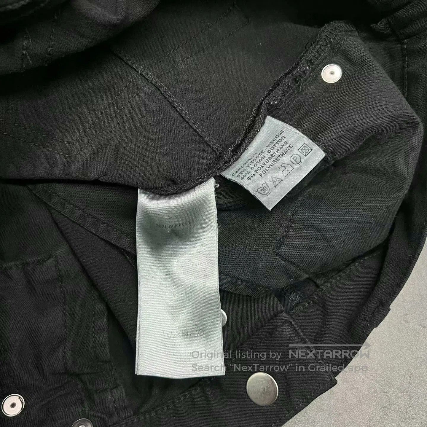 Dior dior black denim long pants size 31. Size US 31 - 3 Thumbnail