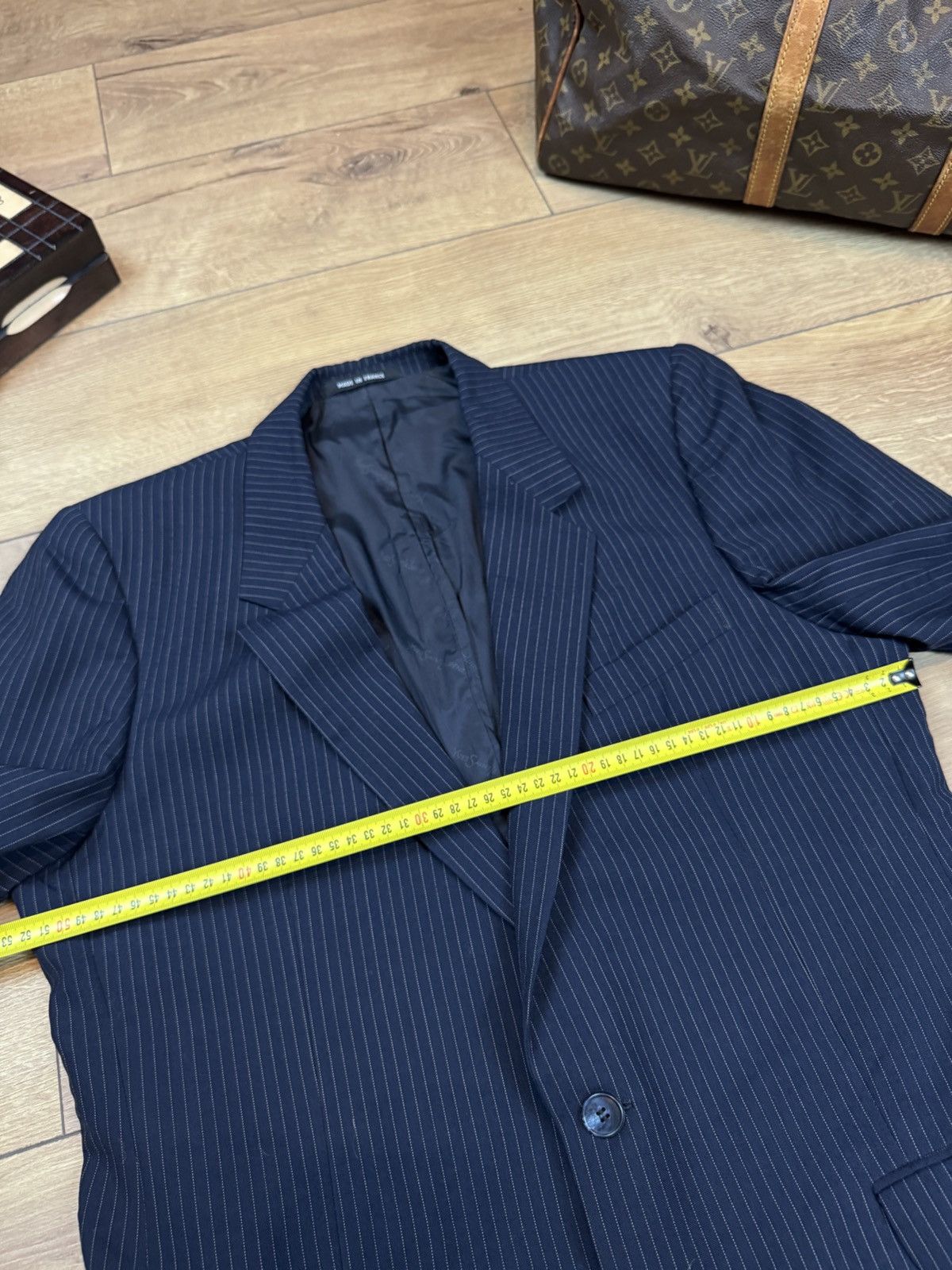 Yves Saint Laurent Vintage wool blazer Yves Saint Laurent original luxury item Size 48L - 7 Thumbnail