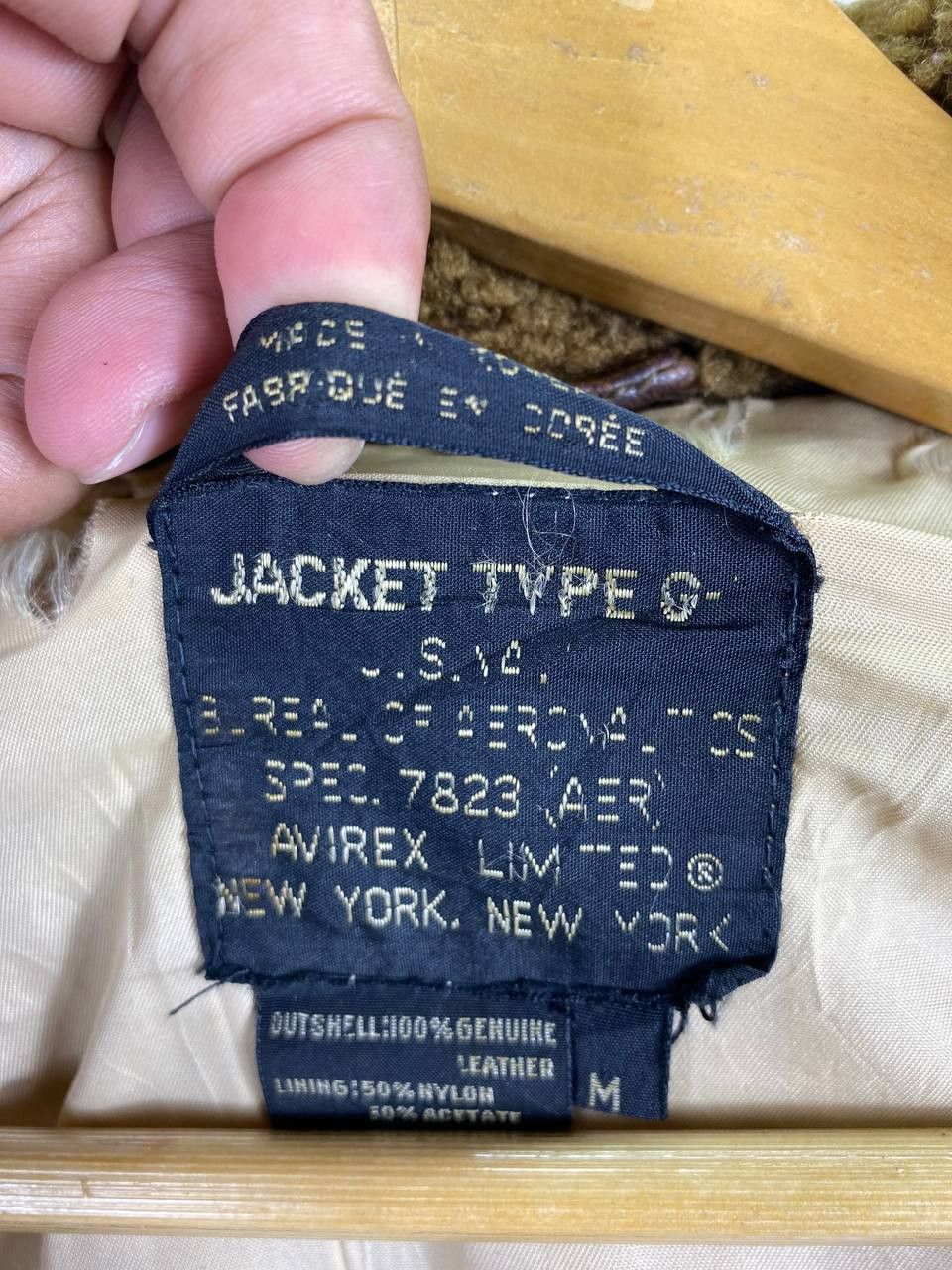 Avirex vintage avirex us air force leather jacket distressed Size US M / EU 48-50 / 2 - 16 Thumbnail