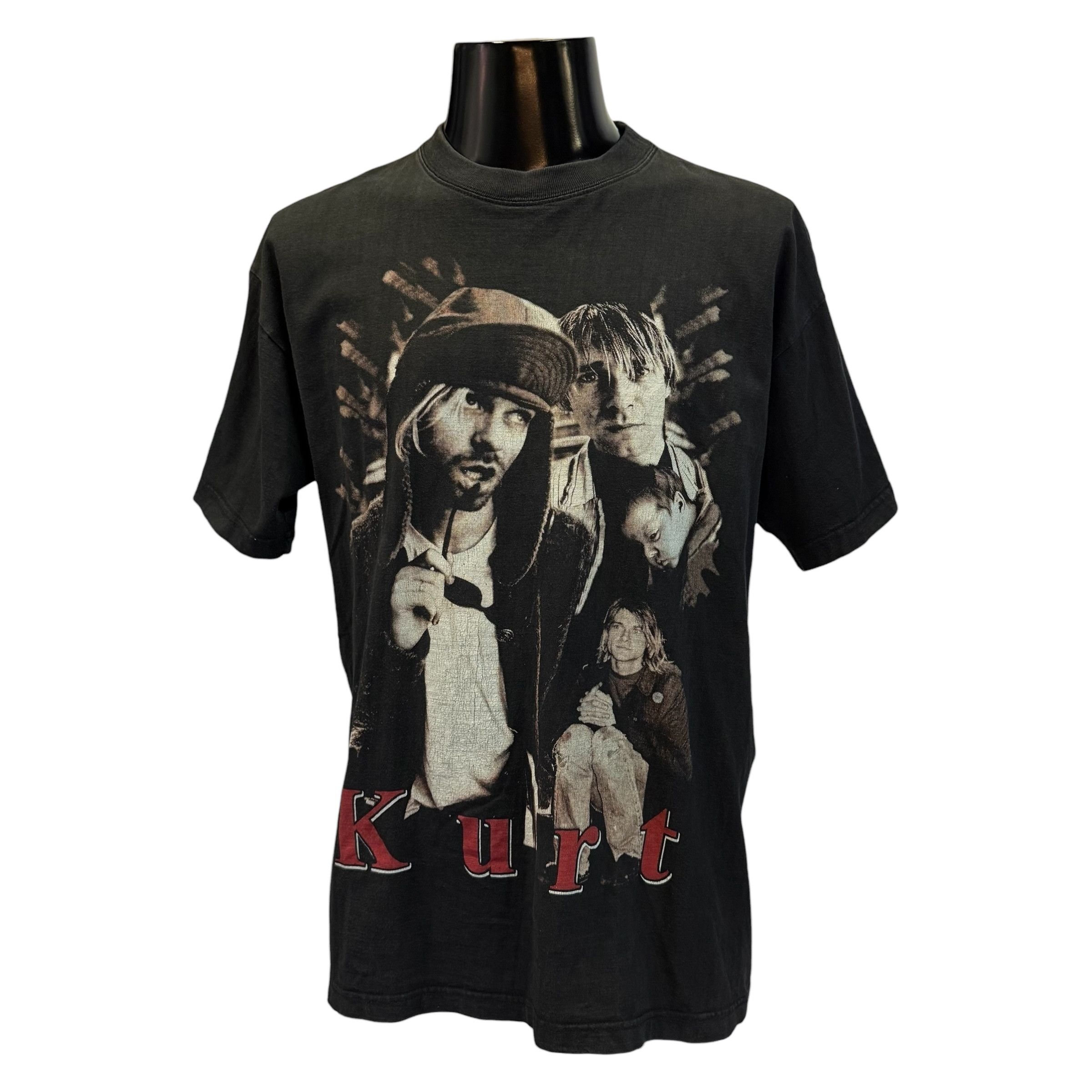 Vintage KURT COBAIN 90s NIRVANA T-Shirt Size L Size US L / EU 52-54 / 3 - 1 Thumbnail