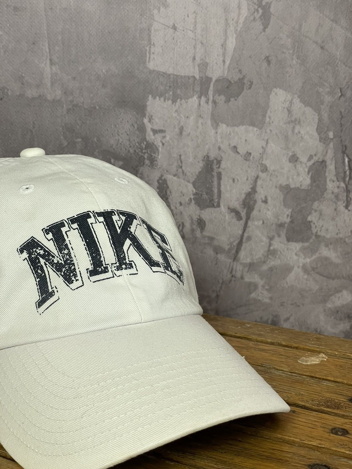 Nike CRAZY Nike big print snapback cap hat retro 90s vintage Size ONE SIZE - 4 Thumbnail