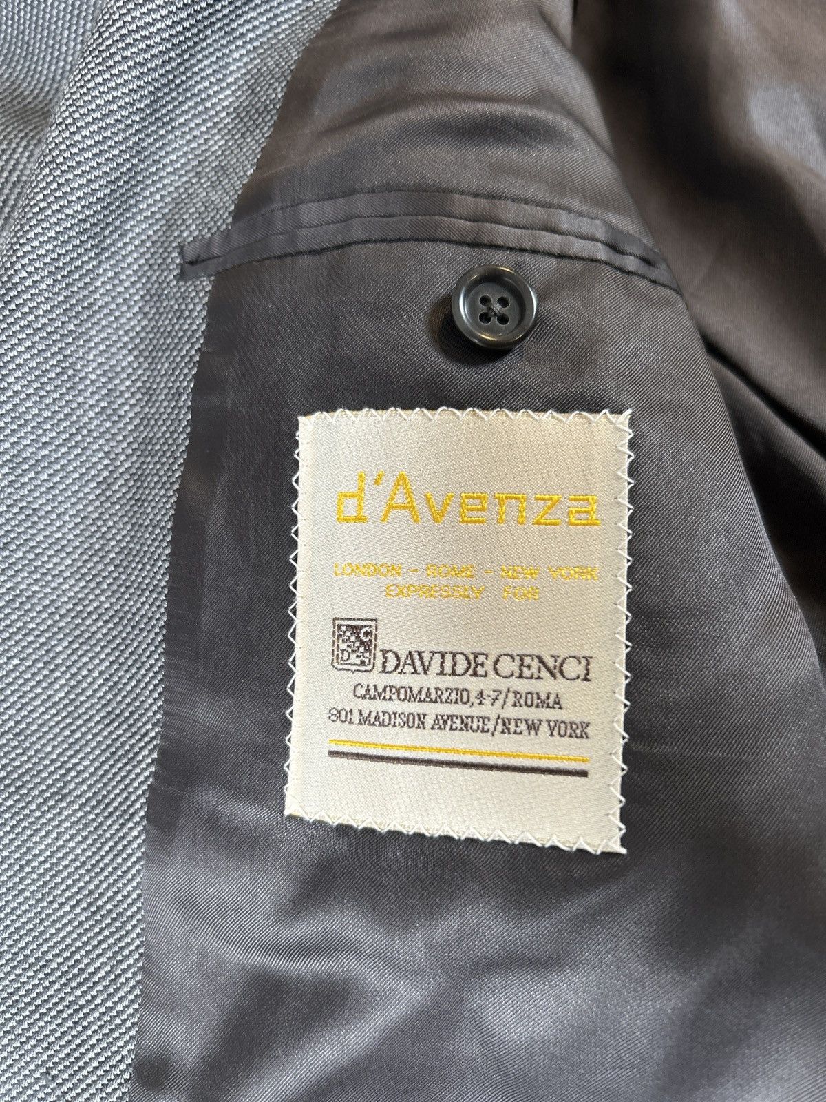 Other Vintage d’Avenza Italian Tailored Blazer (XL / 48R) Size 48R - 3 Thumbnail