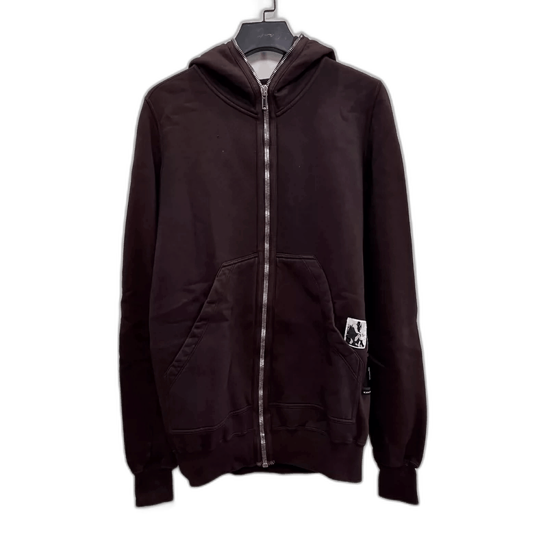 Rick Owens rickowens full-zip hoodie-2508 Size US M / EU 48-50 / 2 - 1 Thumbnail