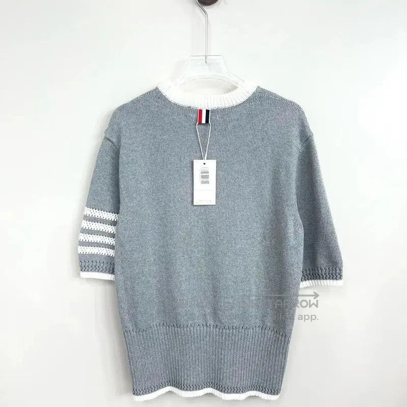 Thom Browne Thom Browne Gray Women's T-Shirt . Size M / US 6-8 / IT 42-44 - 2 Thumbnail