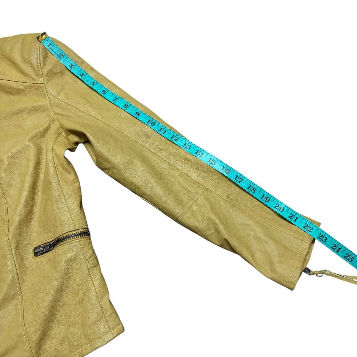 Leather S.W.O.R.D Gold Leather Jacket Size L / US 10 / IT 46 - 16 Thumbnail