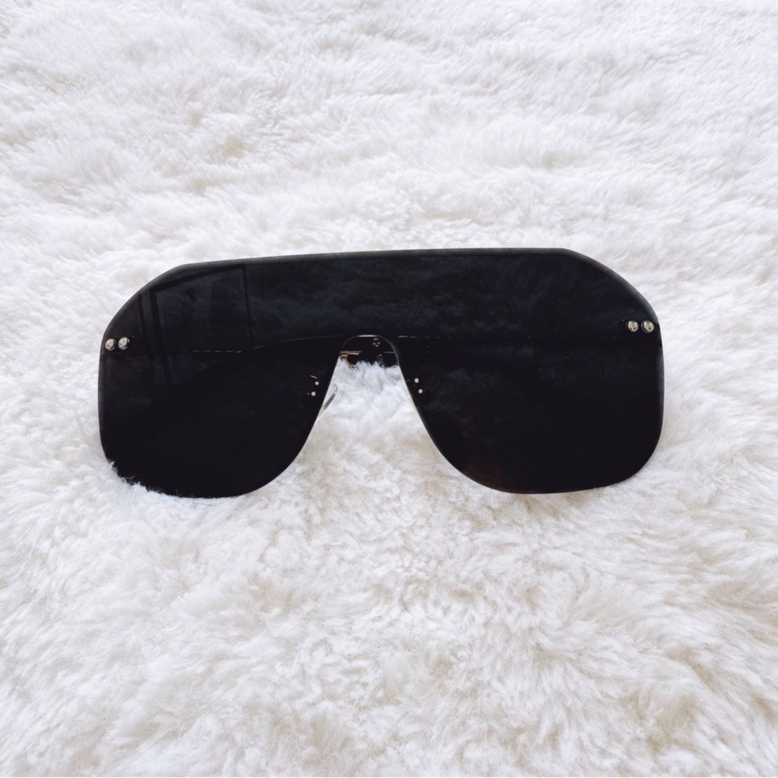 Other Piper Black Single-Lens Sunglasses Size ONE SIZE - 1 Thumbnail