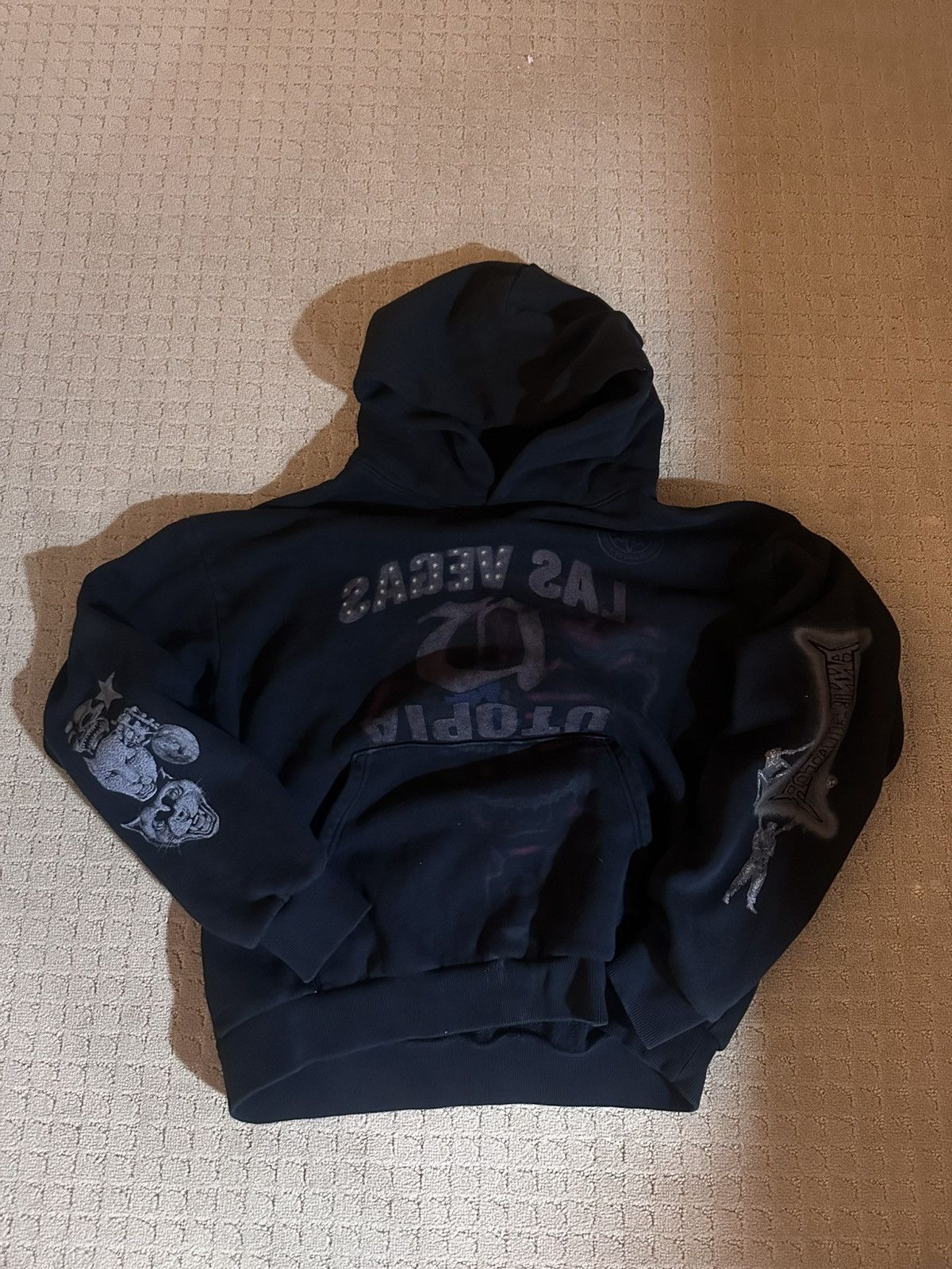 スウェット・トレーナー Travis Scott x Online Ceramics Utopia Crewneck Black Online Ceramics × Travis Scott Travis Scott x Online